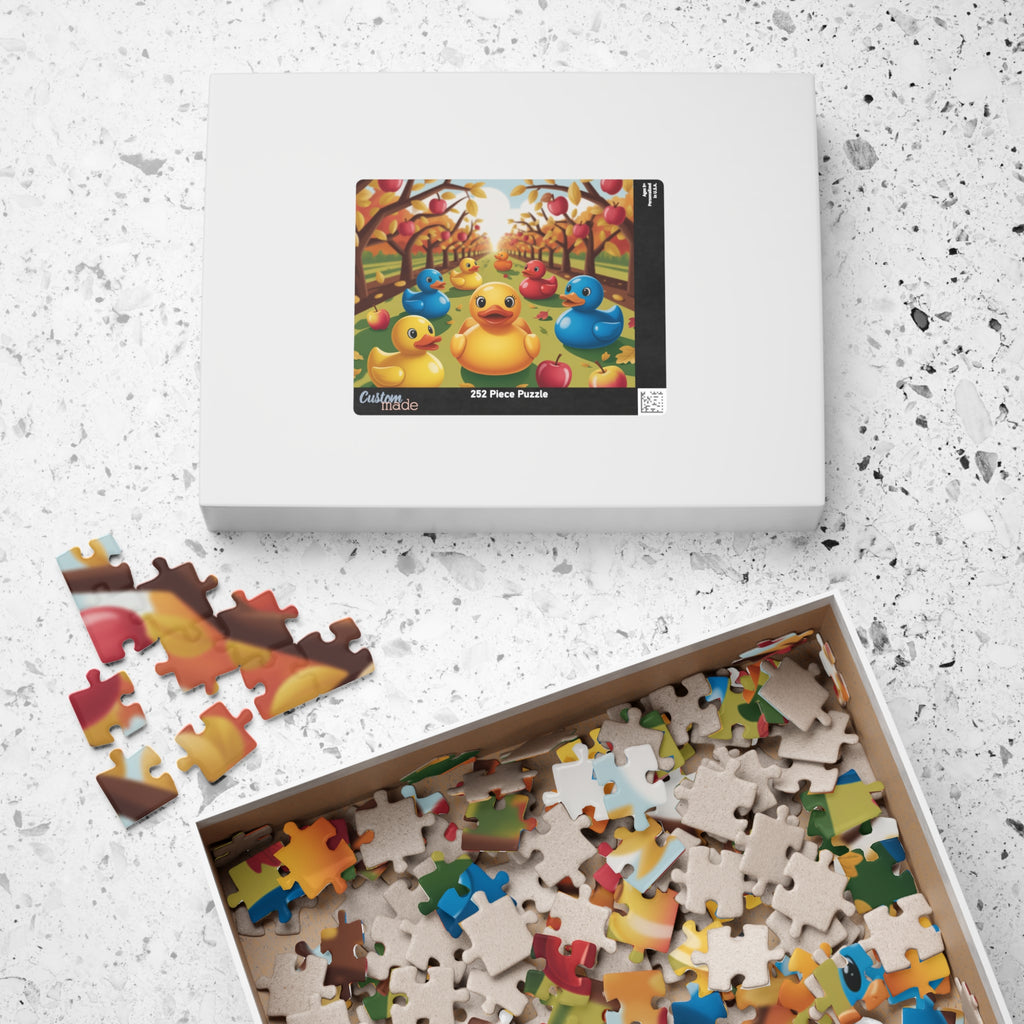 Autumn Apples Puzzle, Fun Family Activity, Perfect for Thanksgiving, Cozy Nights In, Unique Gift Idea, Seasonal Decor