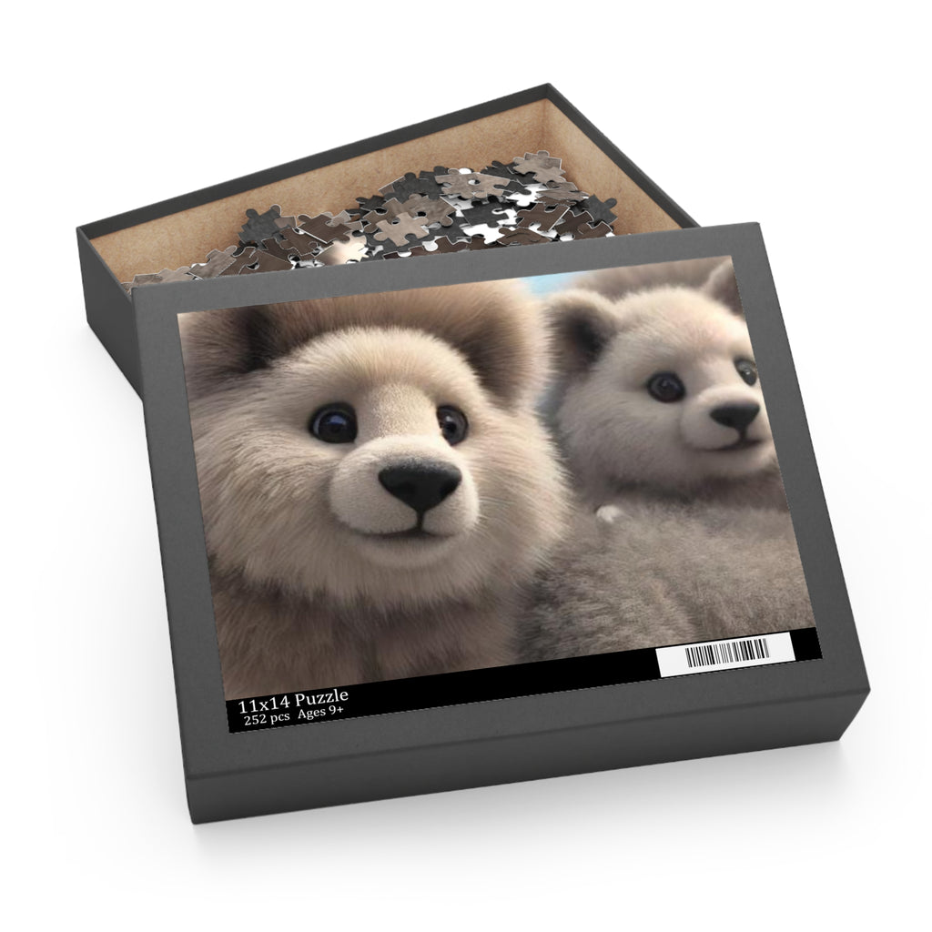 Fluffy Lion Critter Puzzle