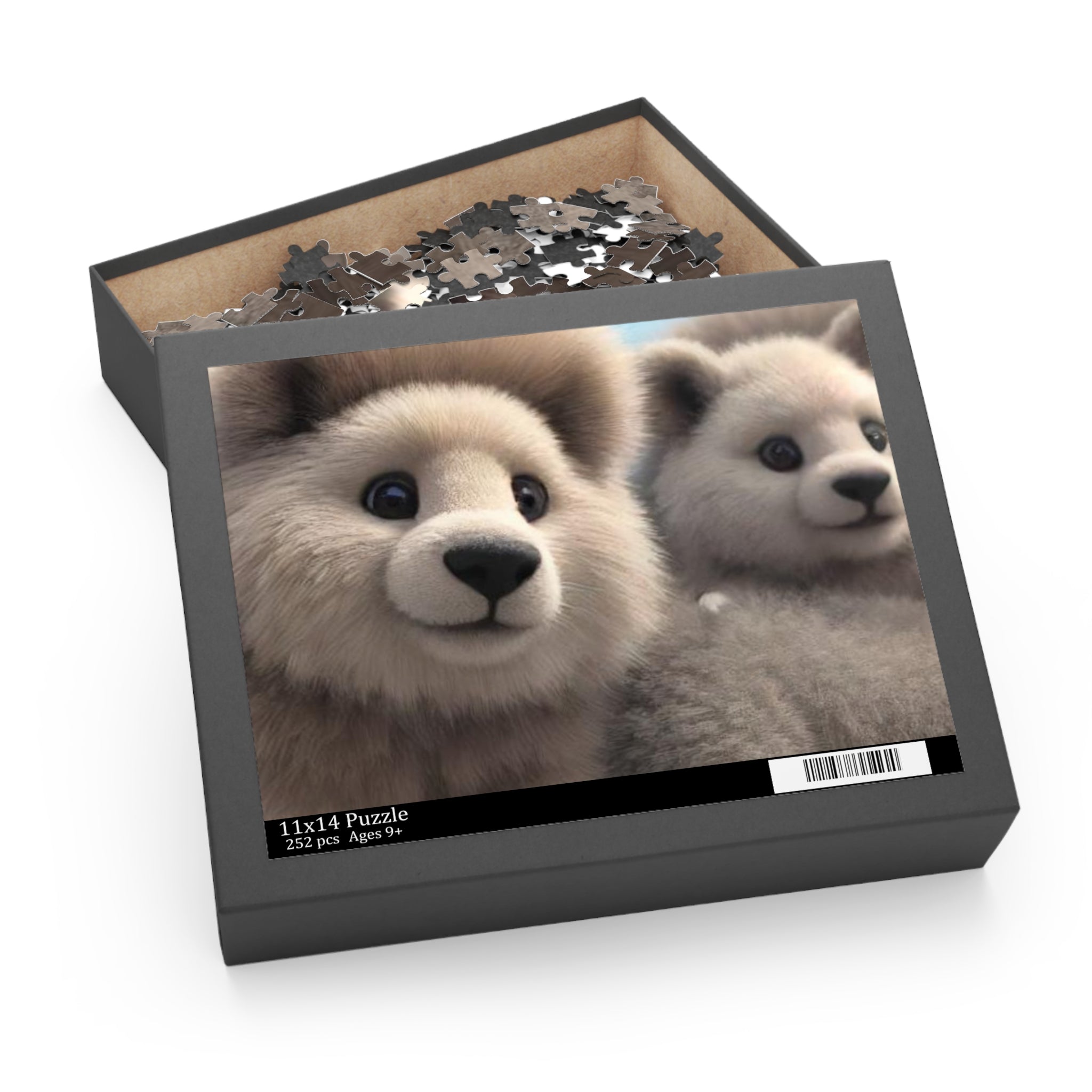 Fluffy Lion Critter Puzzle