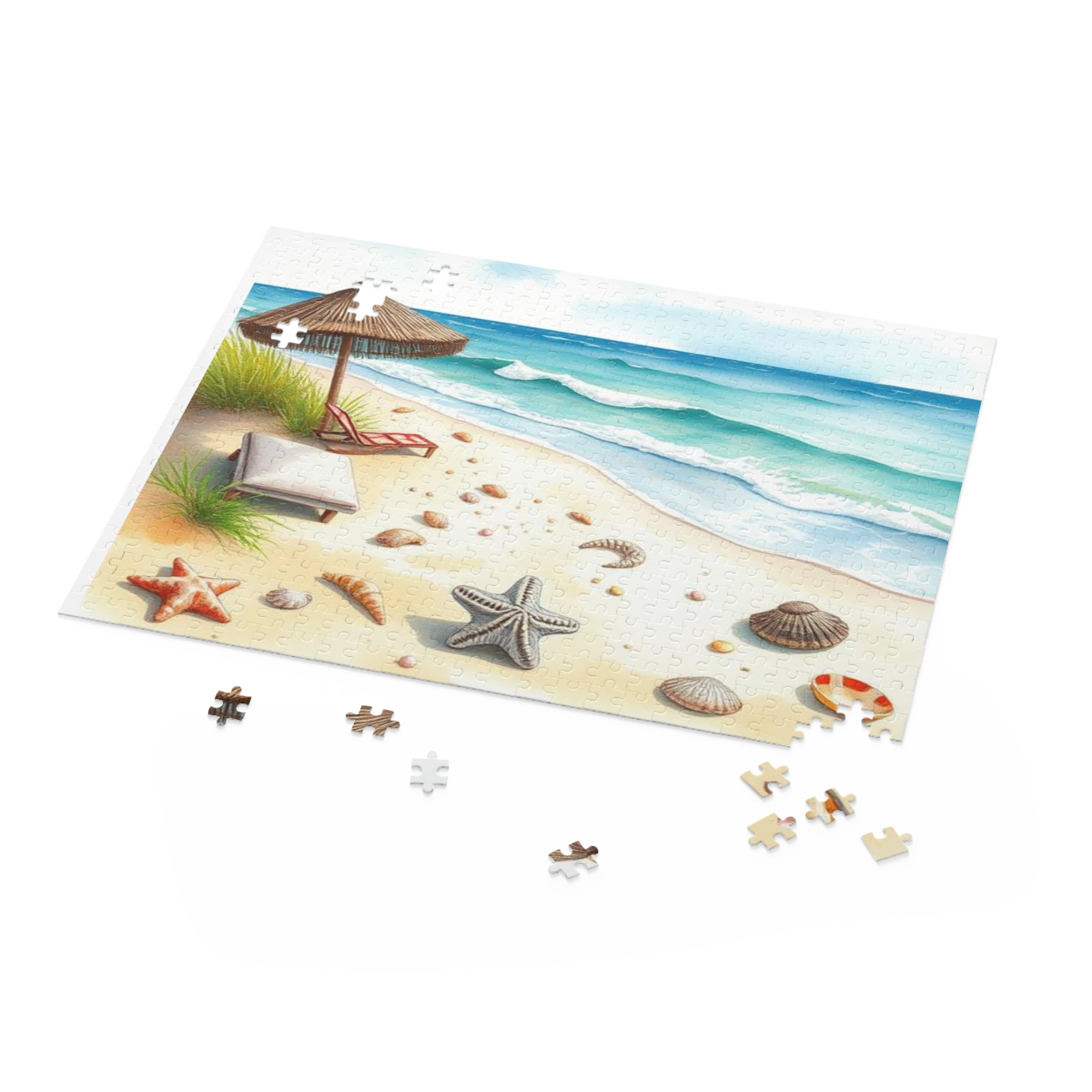Beach Scene- Relaxing Coastal Series 2