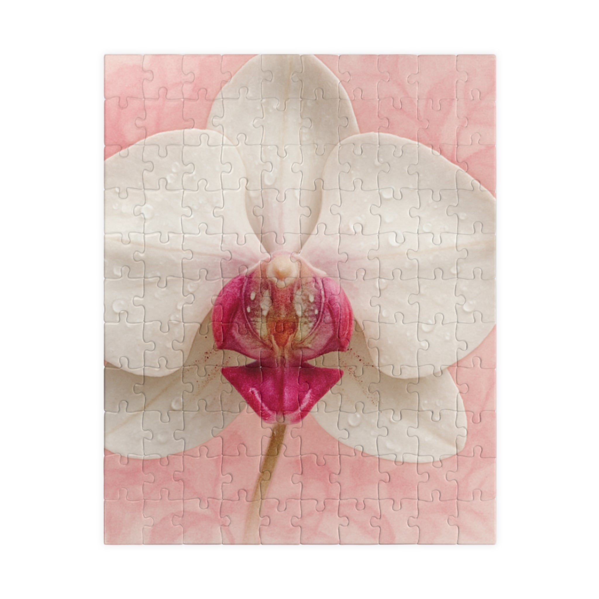 Orchid Blossom in Pink Jigsaw Puzzle —
