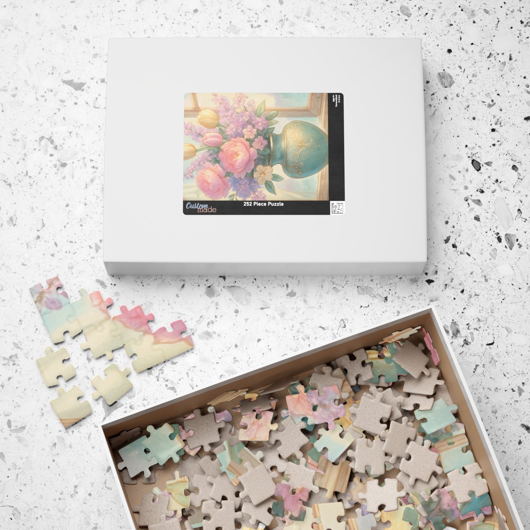 Floral Window Bouquet Puzzle —