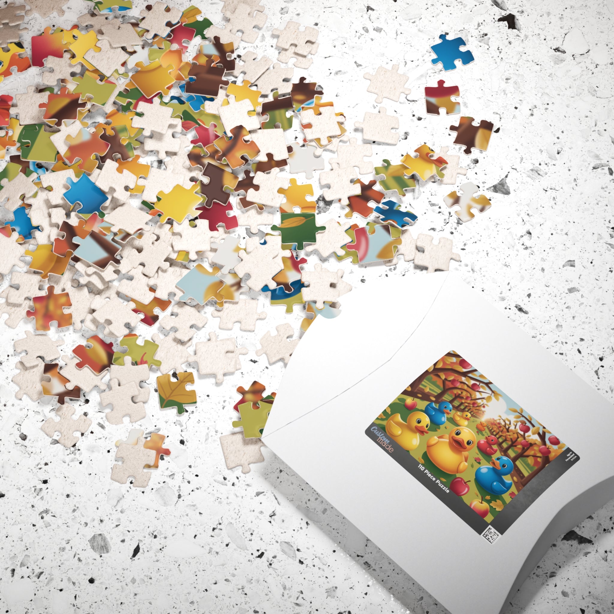 Autumn Apples Puzzle, Fun Family Activity, Perfect for Thanksgiving, Cozy Nights In, Unique Gift Idea, Seasonal Decor