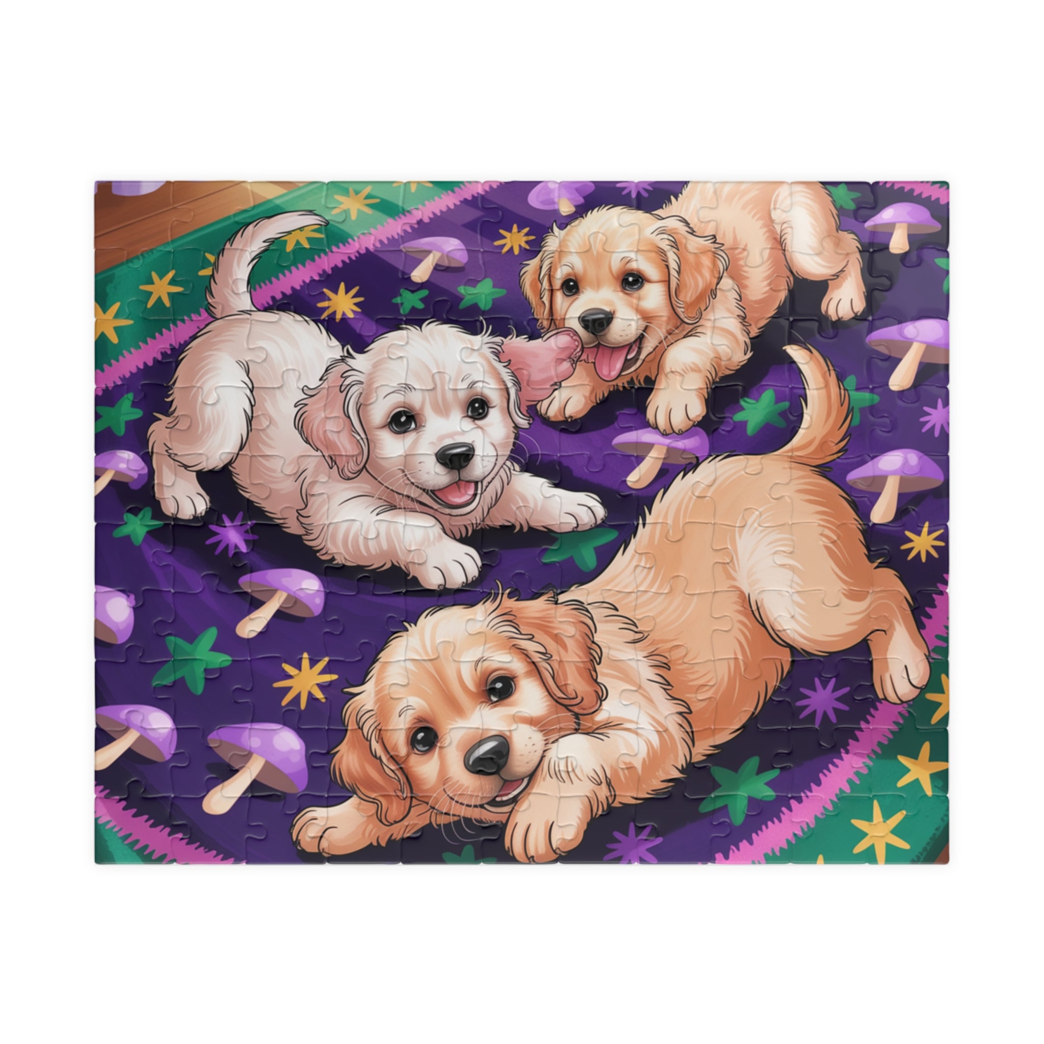 Dog Lovers Puzzle - 110, 252, 520, 1014-piece with Cute Puppies, Fun Gift for Pet Owners, Family Activities, Birthday, Holiday, Home Decor