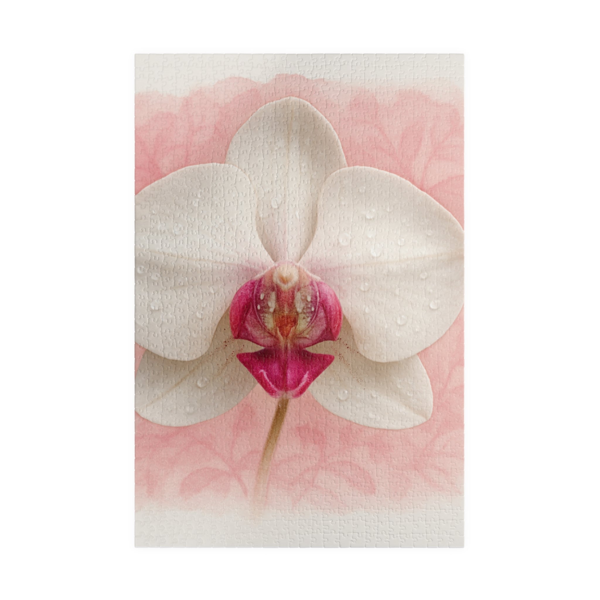 Orchid Blossom in Pink Jigsaw Puzzle —