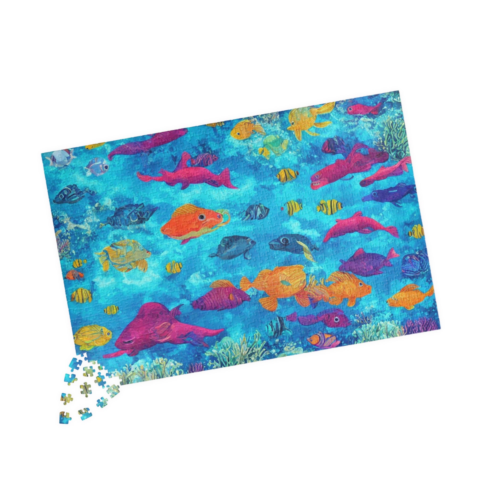 Colorful Underwater Sea life Puzzle