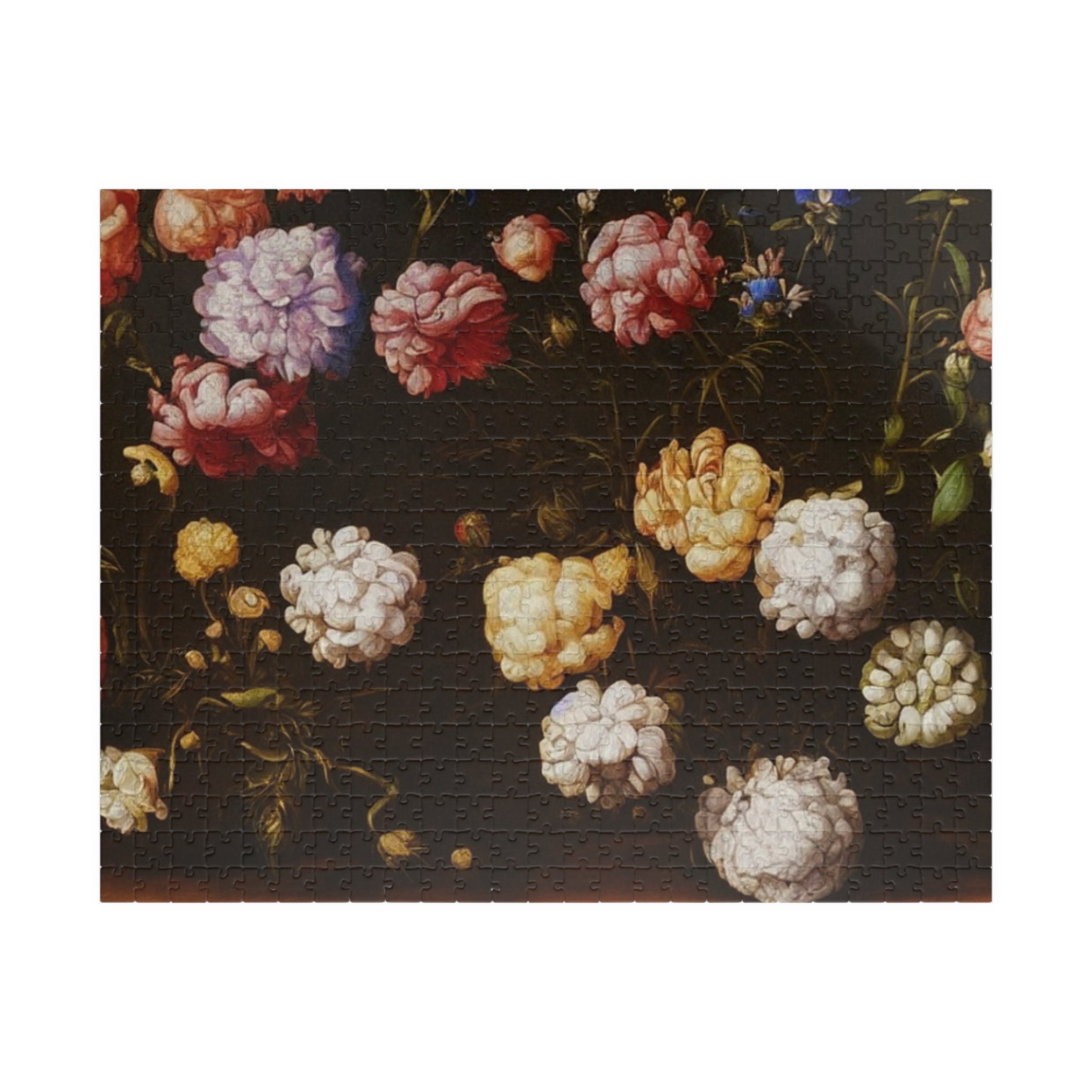 Flowers in the shadows Series 1 of 4 Puzzle (110, 252, 520, 1014-piece)