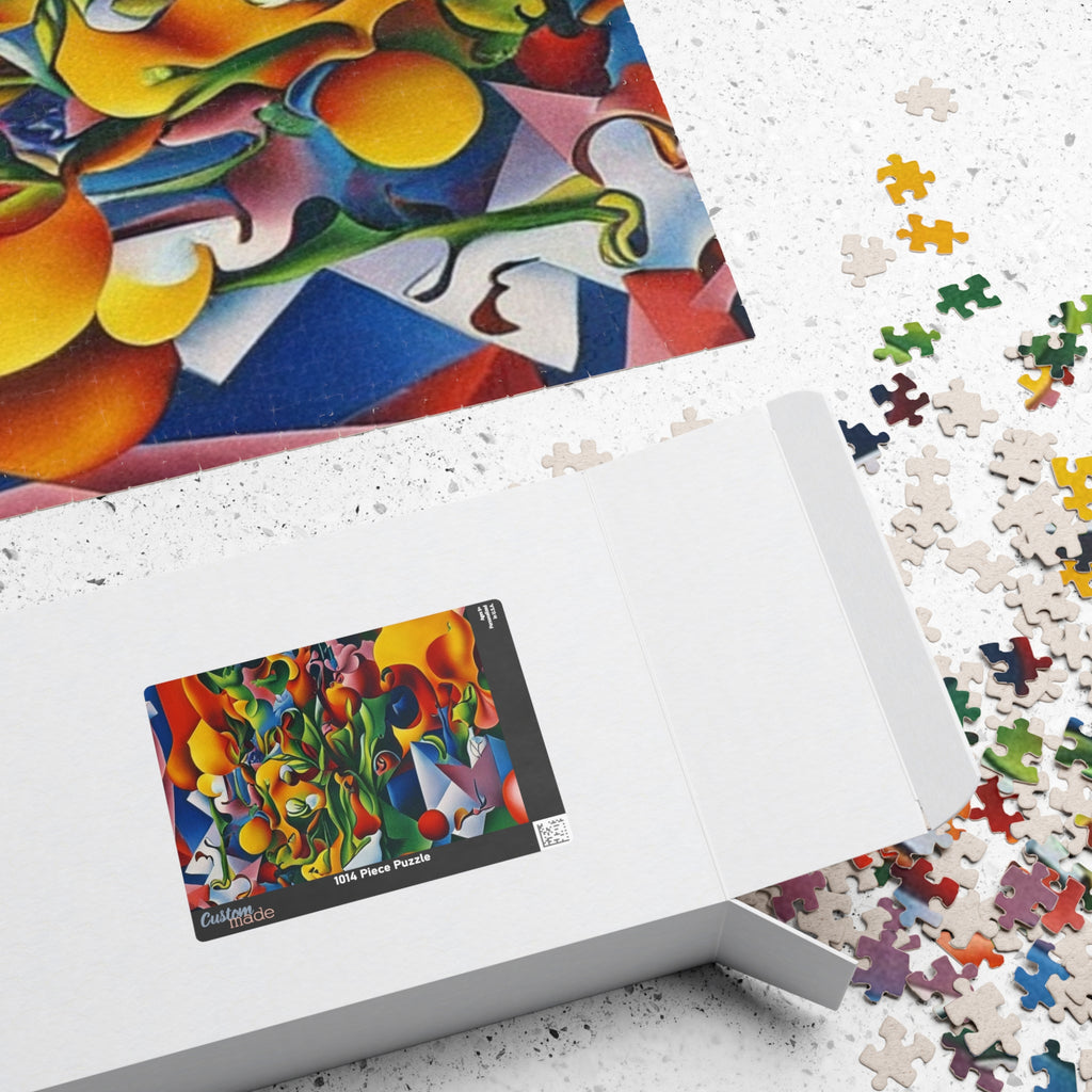 Abstract Flowers Series 1 Puzzle (110, 252, 520, 1014-piece)