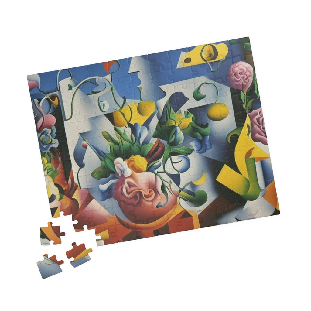 Abstract Flowers Series 4 Puzzle (110, 252, 520, 1014-piece)