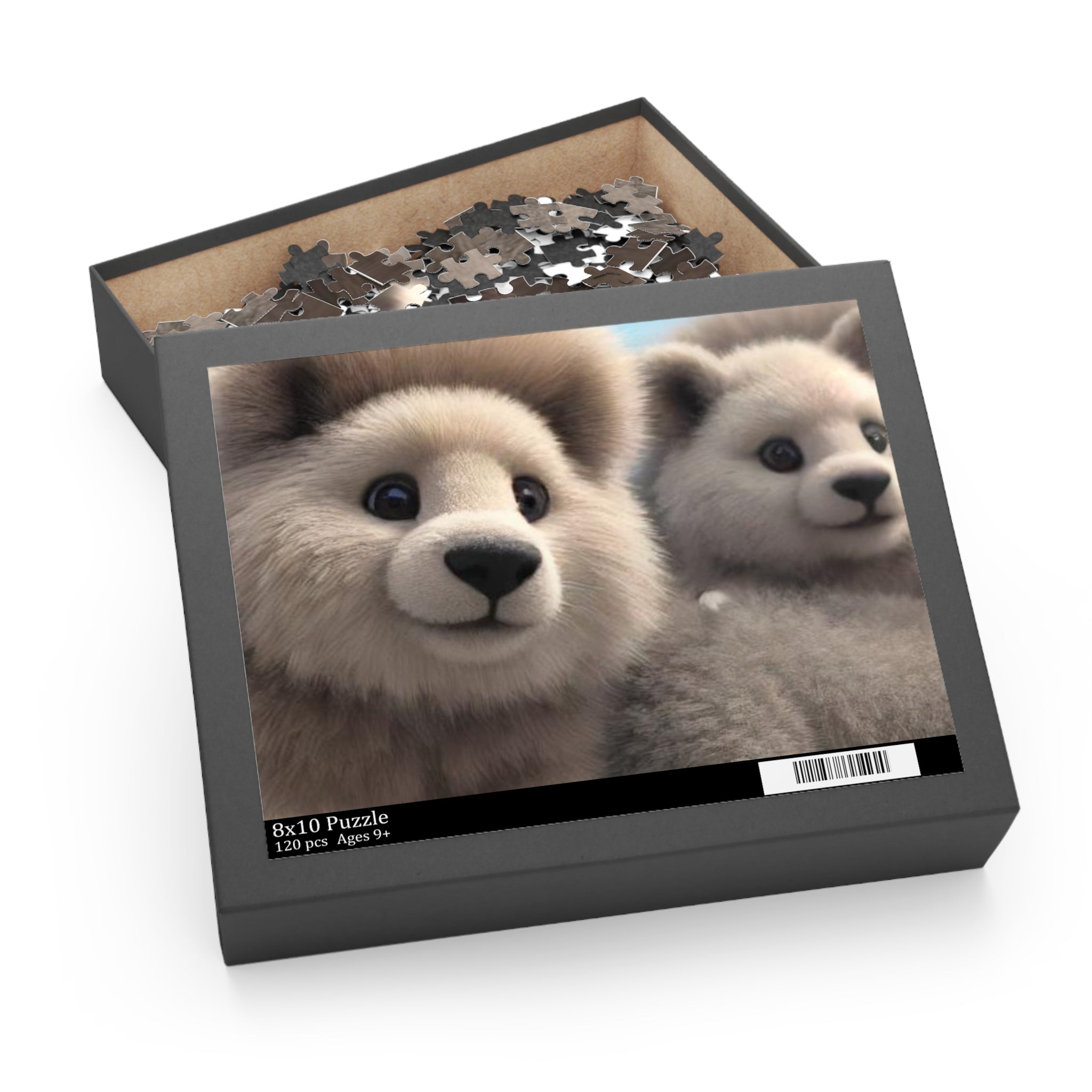 Fluffy Lion Critter Puzzle