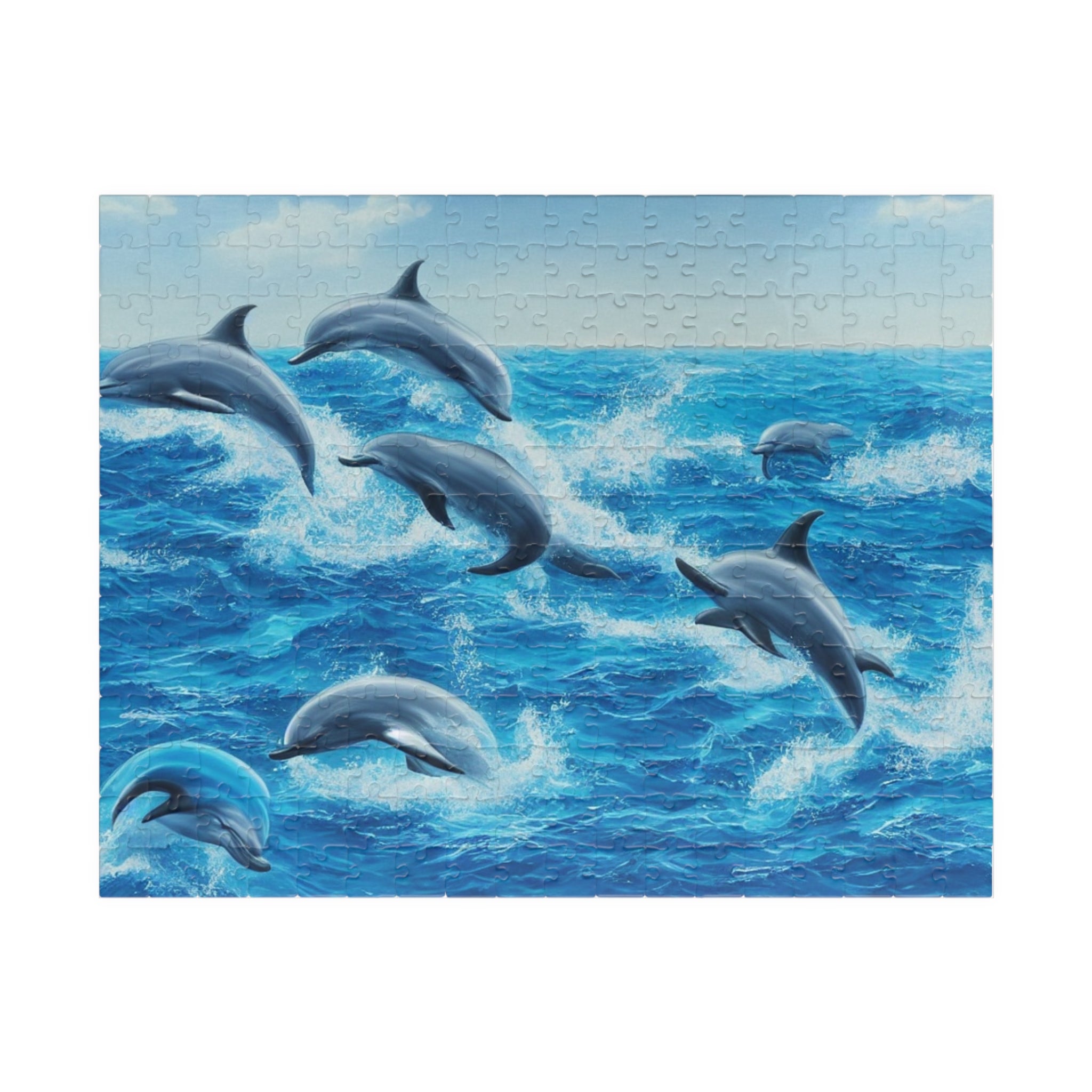 Dolphin Ocean Jigsaw Puzzle —