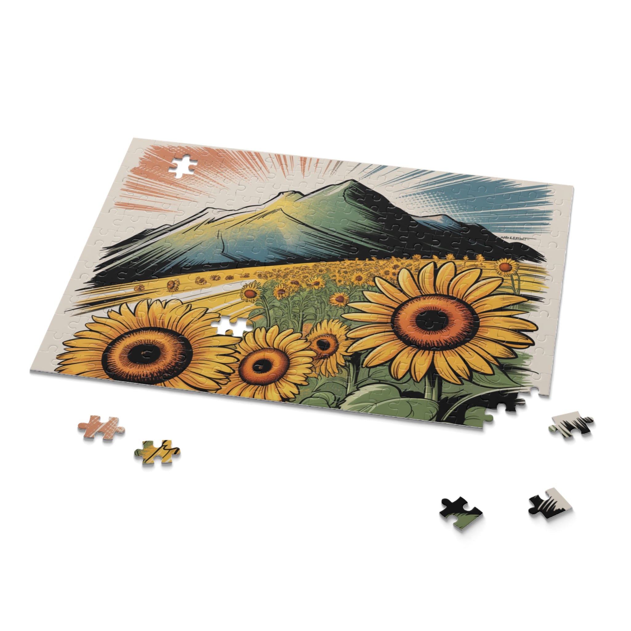 Sunflower Mountain Puzzle —