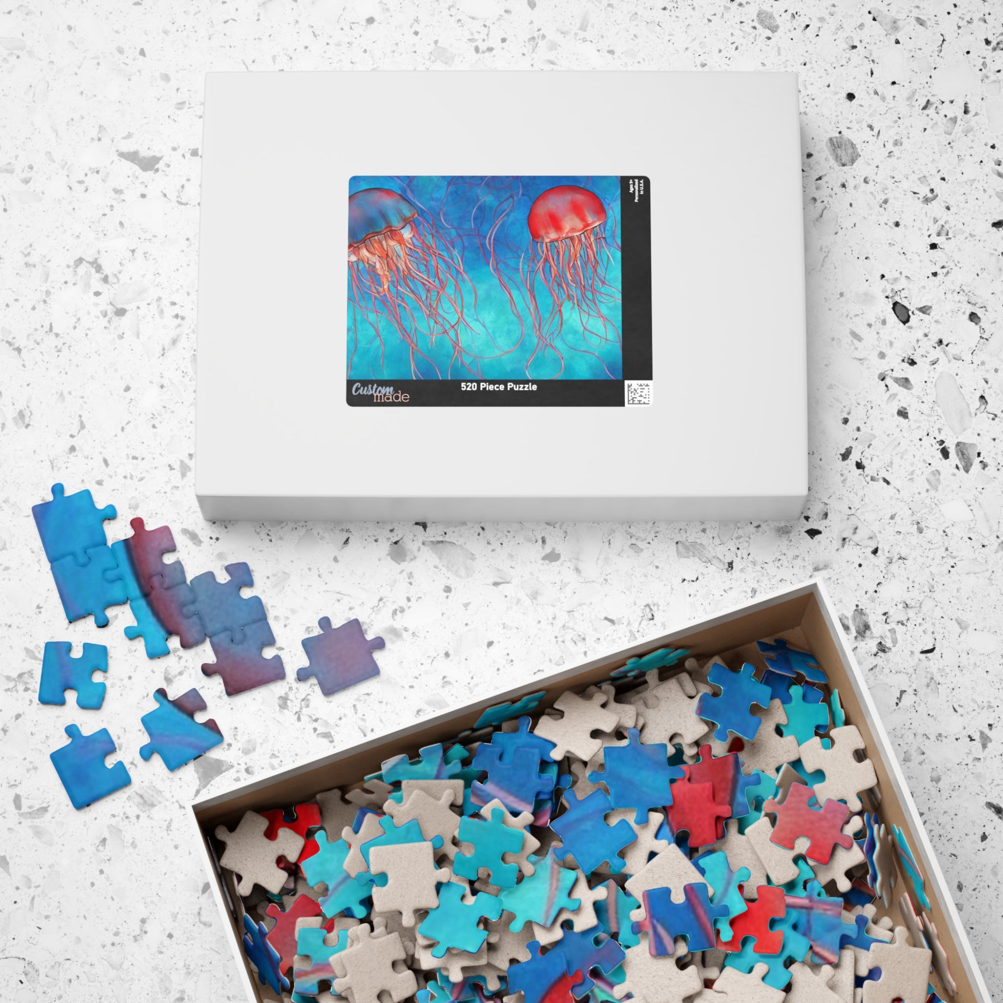 Vibrant Jellyfish Puzzle
