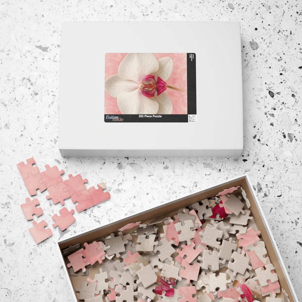 Orchid Blossom in Pink Jigsaw Puzzle —