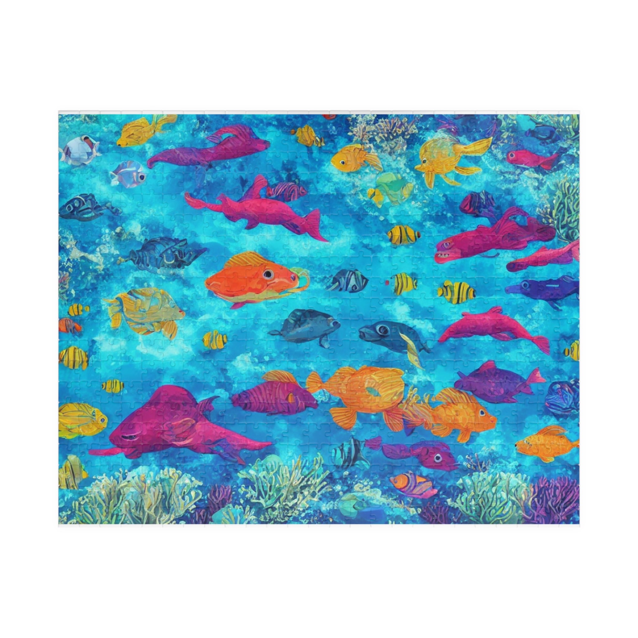 Colorful Underwater Sea life Puzzle