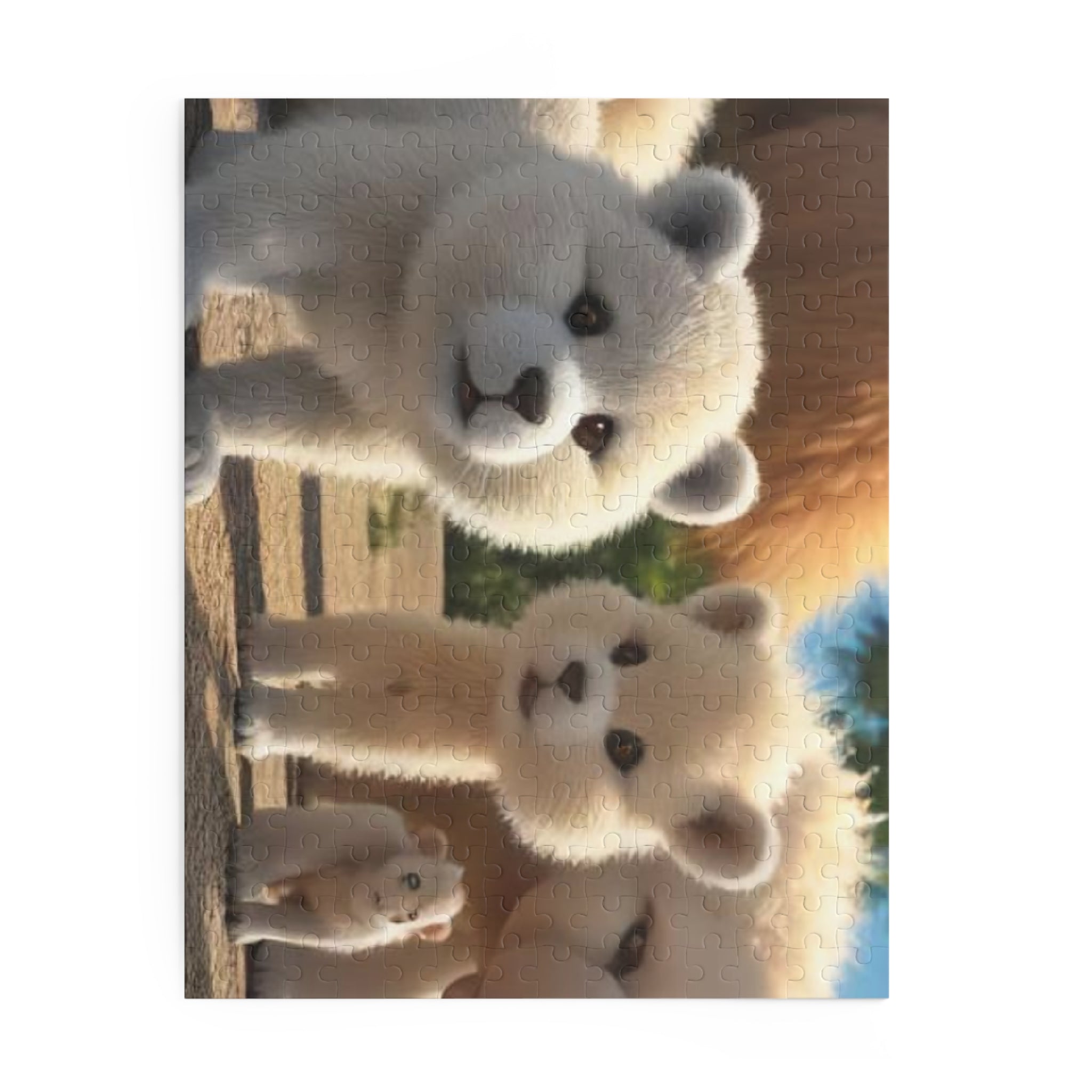 Fluffy Carton Critter Puzzle