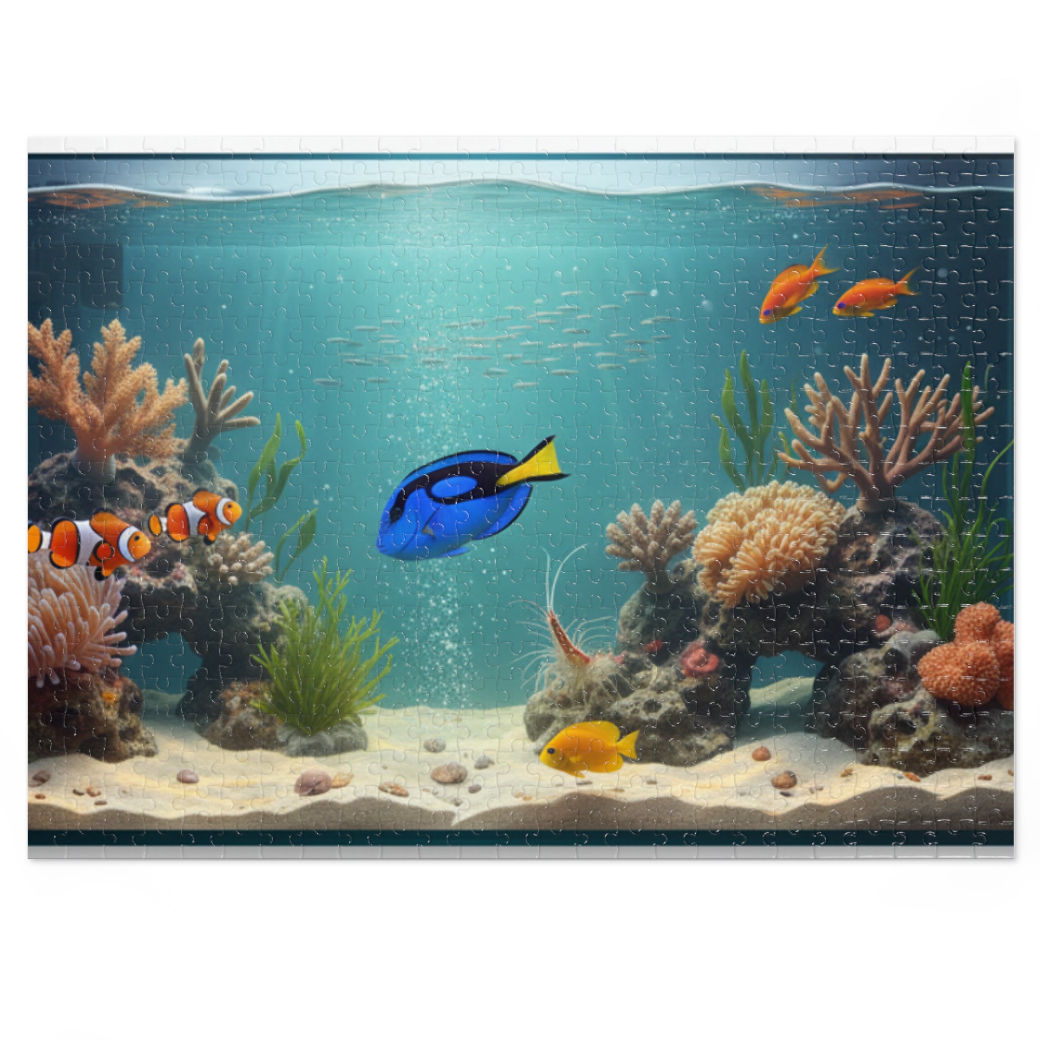 Underwater Reef Aquarium Jigsaw Puzzle —