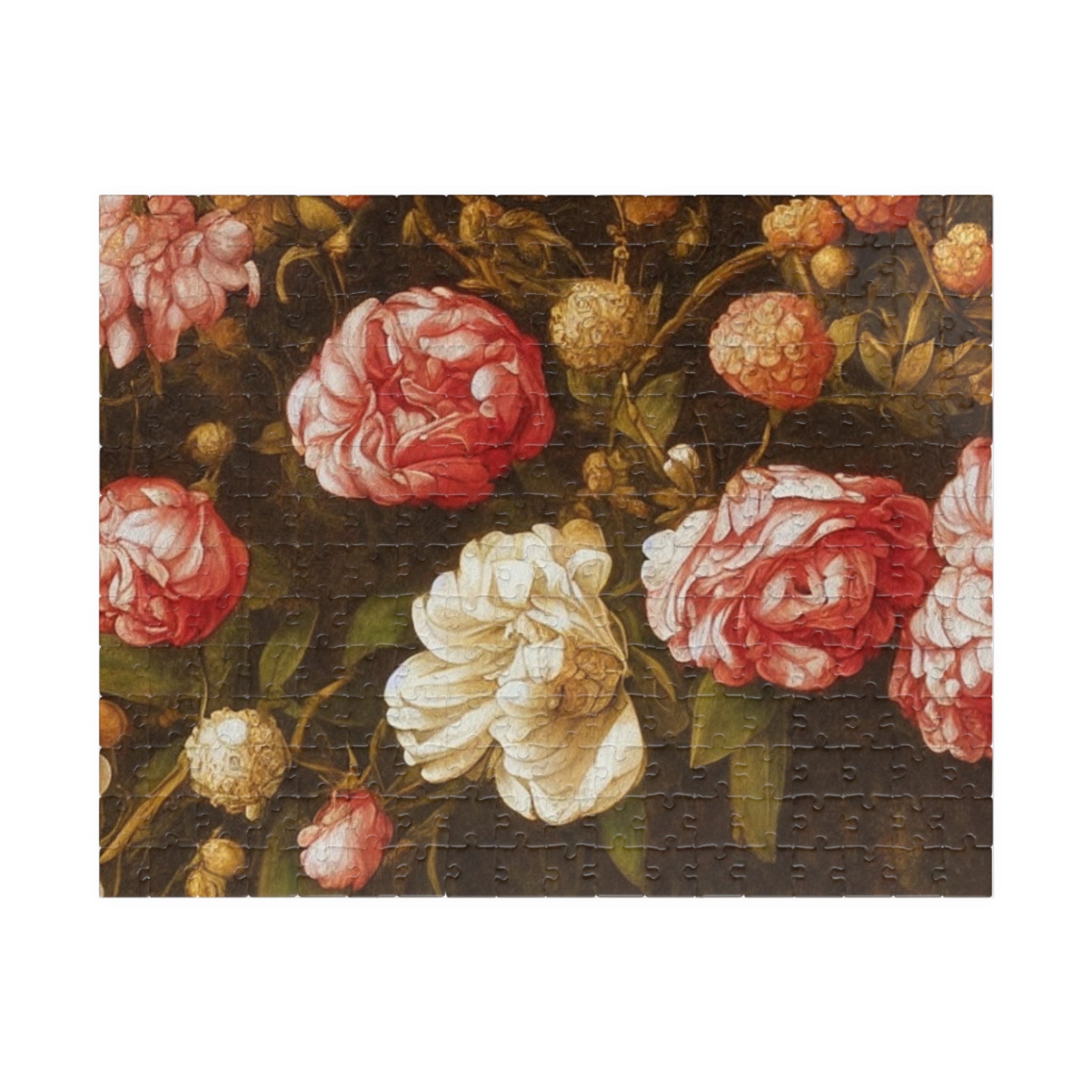 Floral Still Life 3 Puzzle (110, 252, 520, 1014-piece)