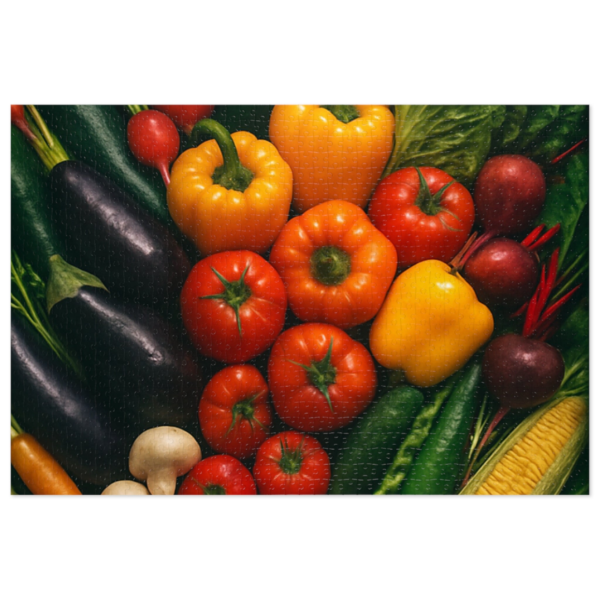 Vegetable Harvest Jigsaw Puzzle