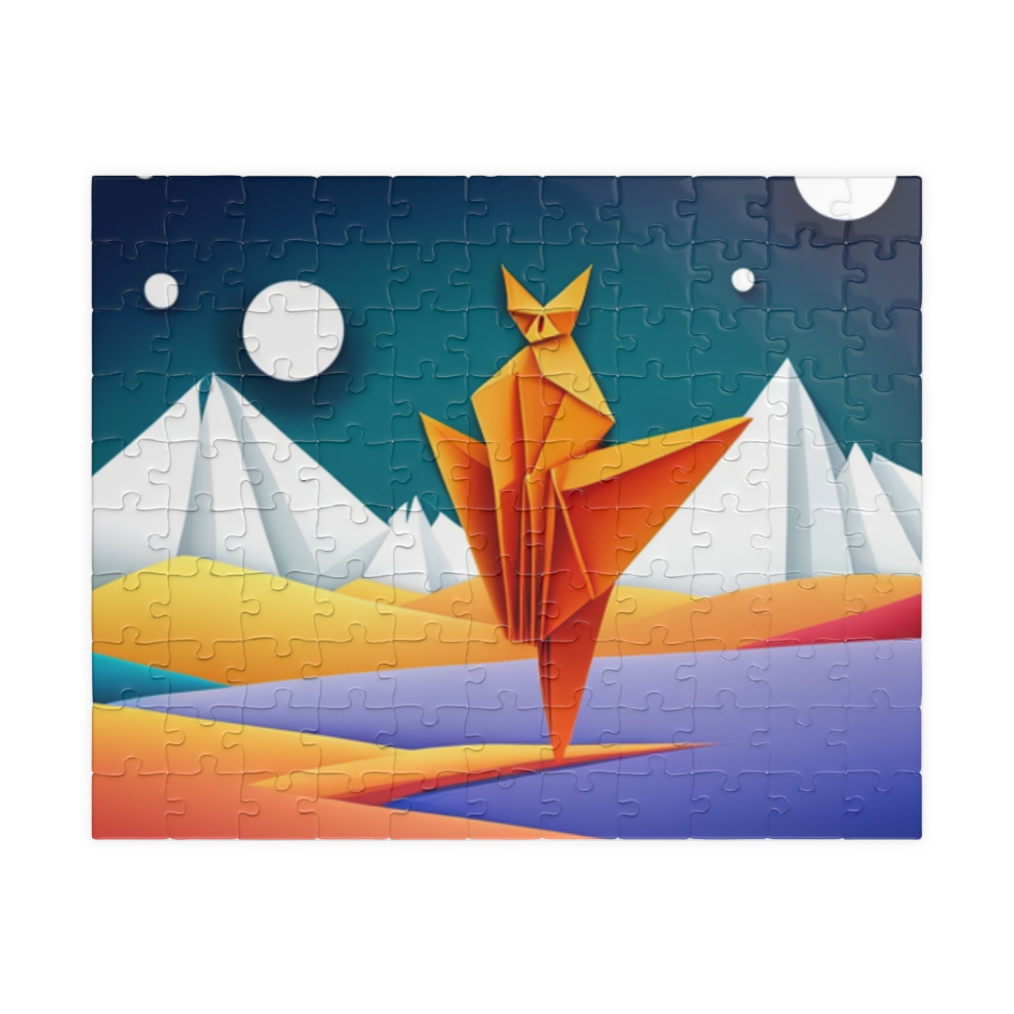 Children's Origami Animals Puzzle