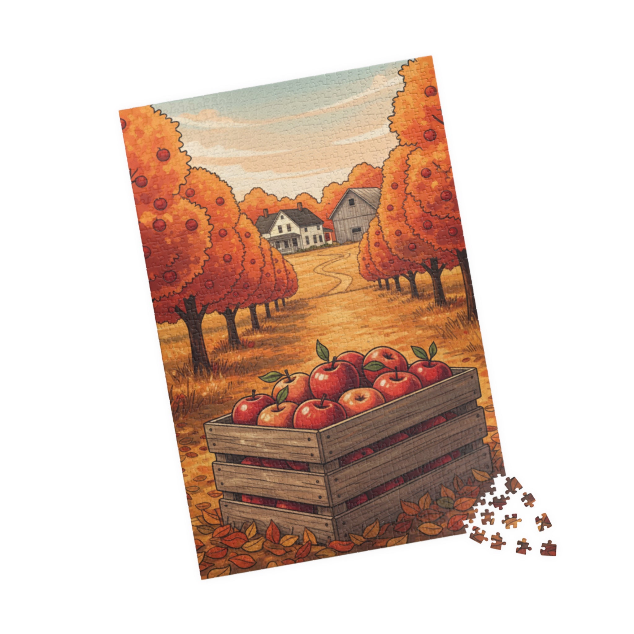 Fall in New England Puzzle (110, 252, 520, 1014-piece)