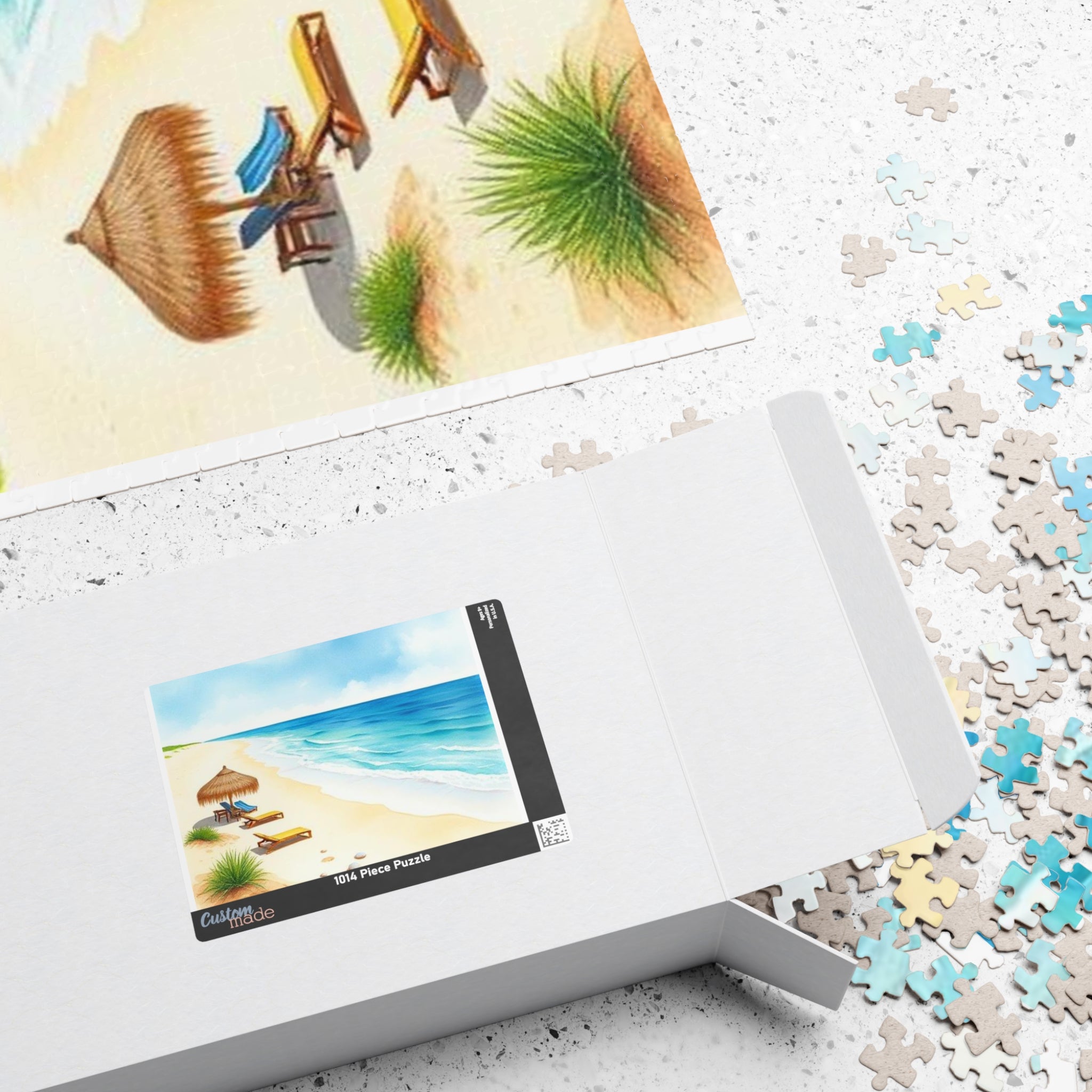 Serene Beach Scene Puzzle Series 3