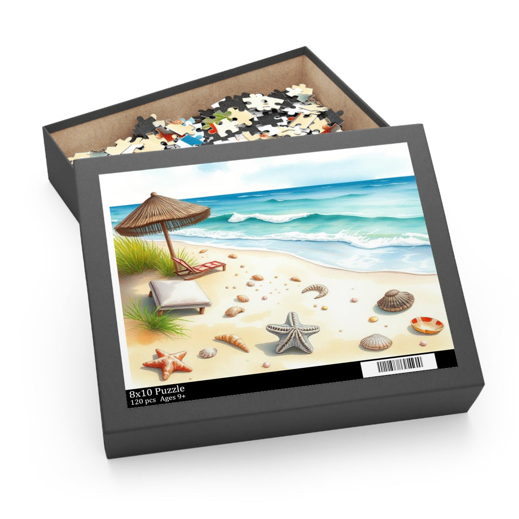 Beach Scene- Relaxing Coastal Series 2