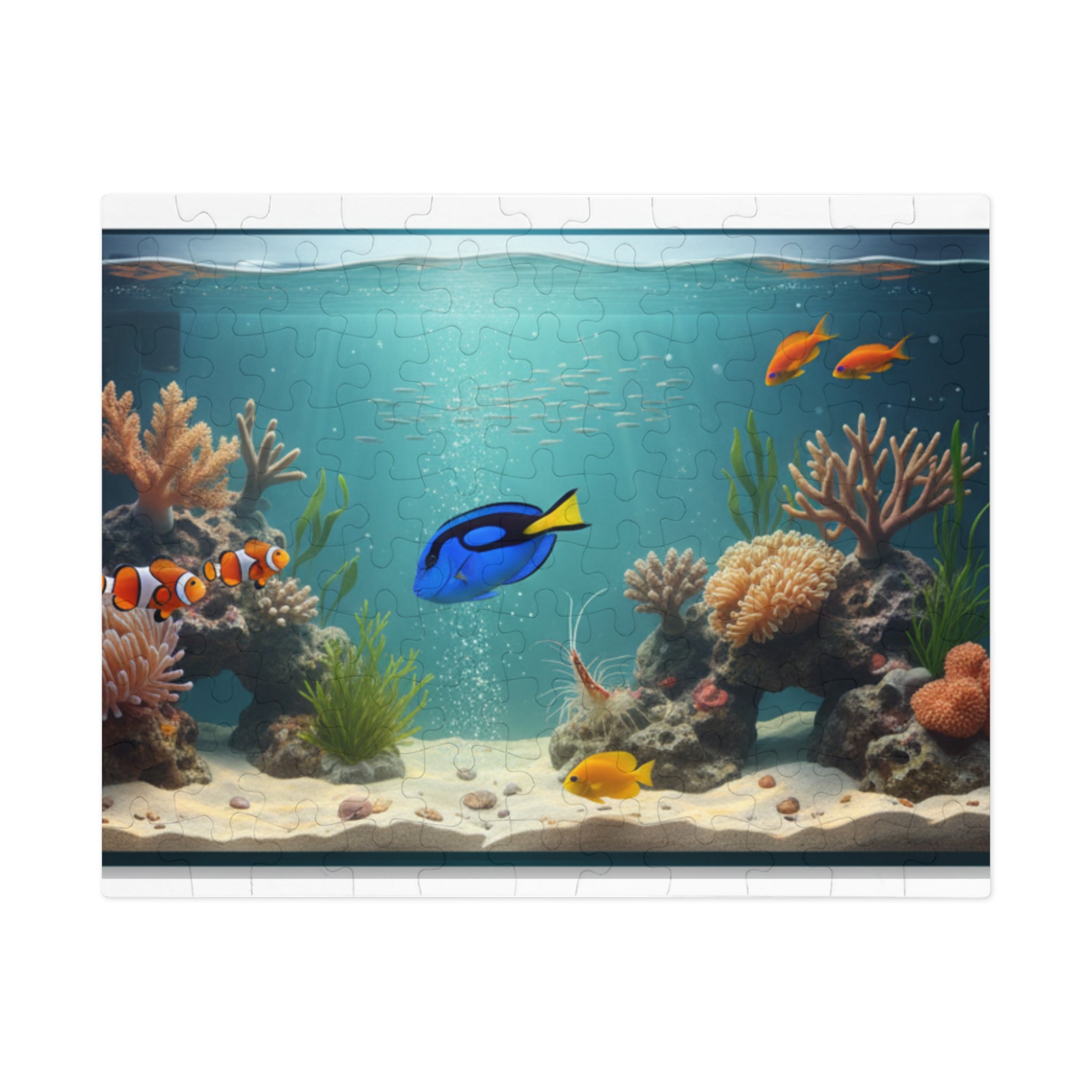 Underwater Reef Aquarium Jigsaw Puzzle —