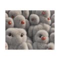 Fluffy Penguin Puzzle (110, 252, 520, 1014-piece)