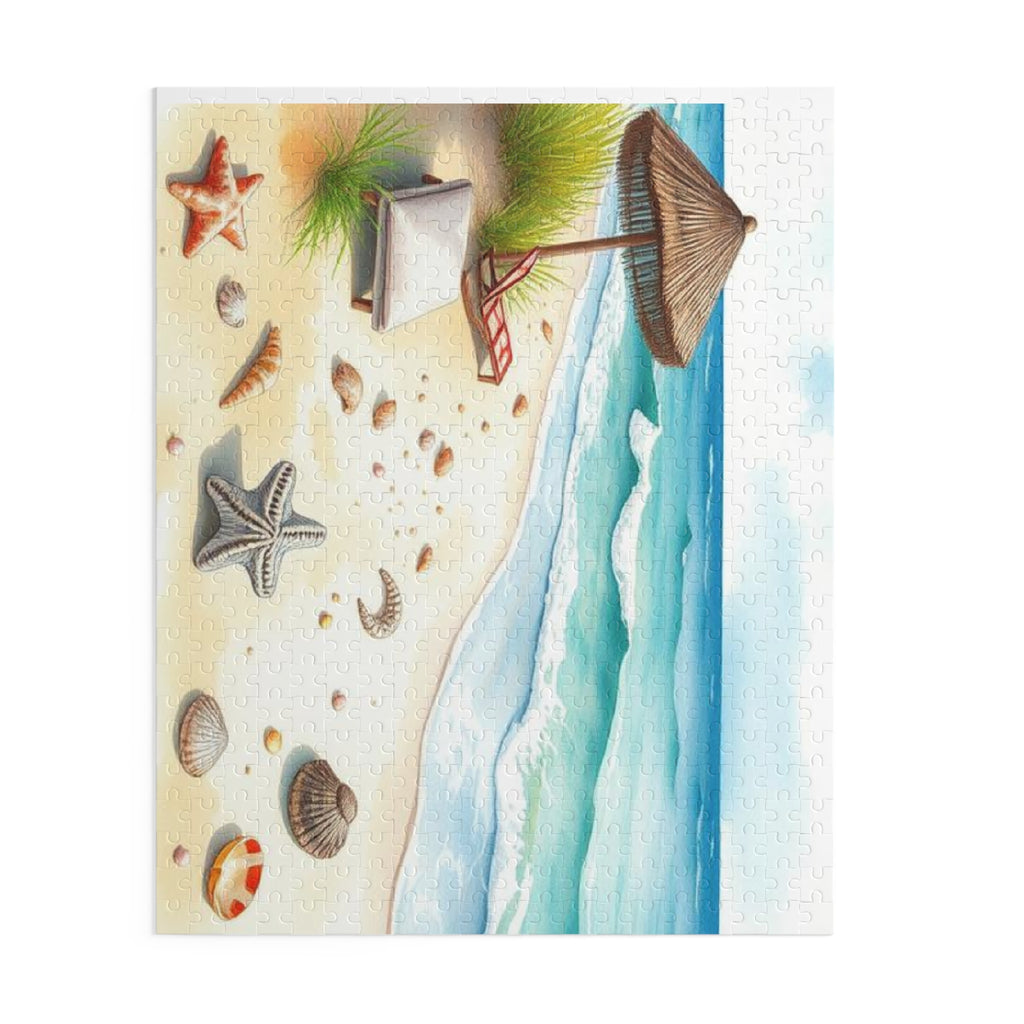 Beach Scene- Relaxing Coastal Series 2
