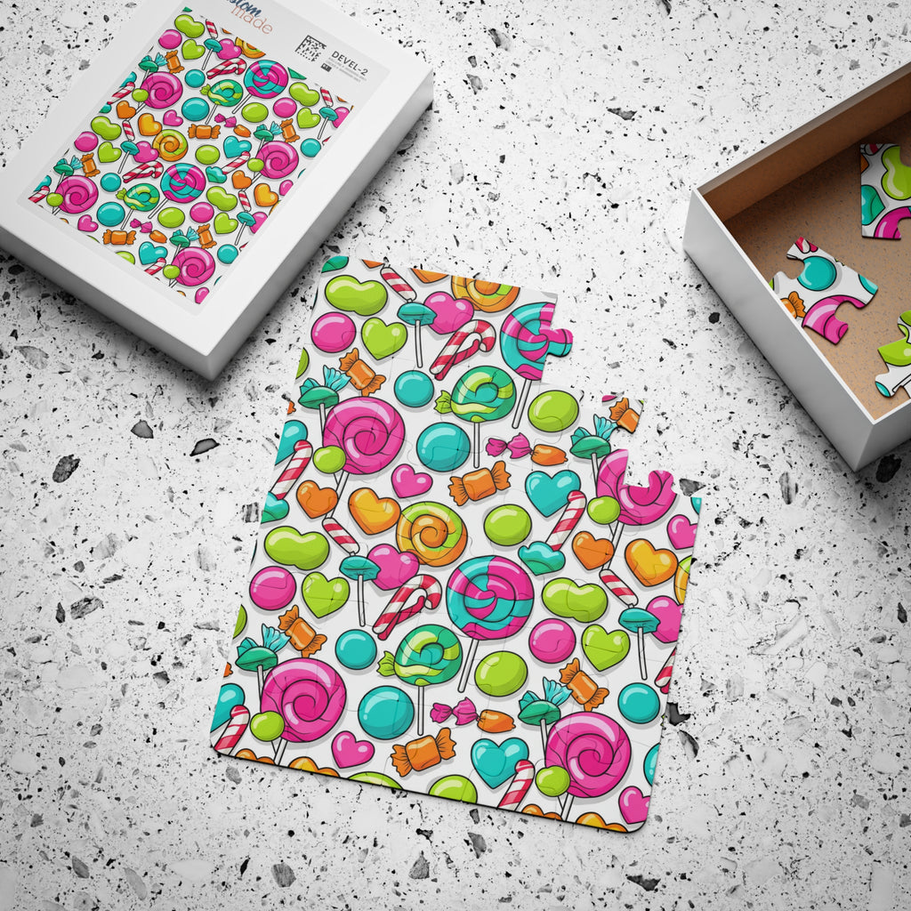 30-Piece Colorful Lollipops  Kids Puzzle