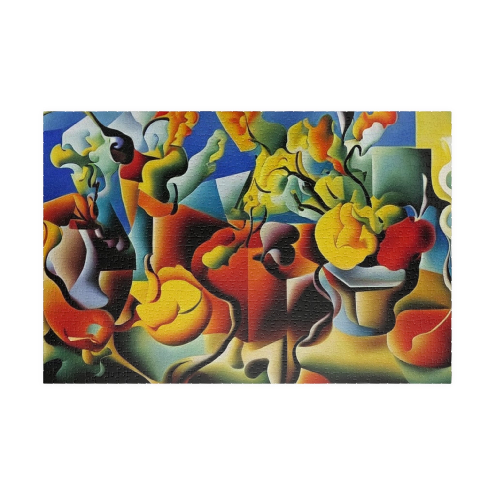 Abstract Flowers Series 3 Puzzle (110, 252, 520, 1014-piece)