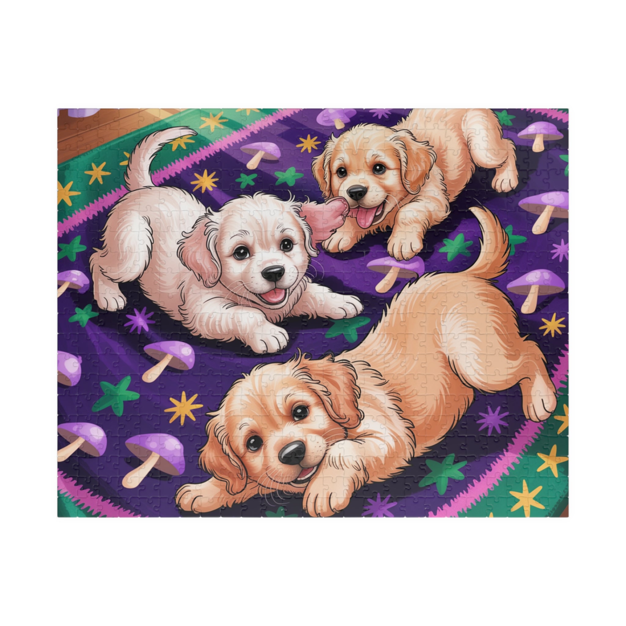 Dog Lovers Puzzle - 110, 252, 520, 1014-piece with Cute Puppies, Fun Gift for Pet Owners, Family Activities, Birthday, Holiday, Home Decor