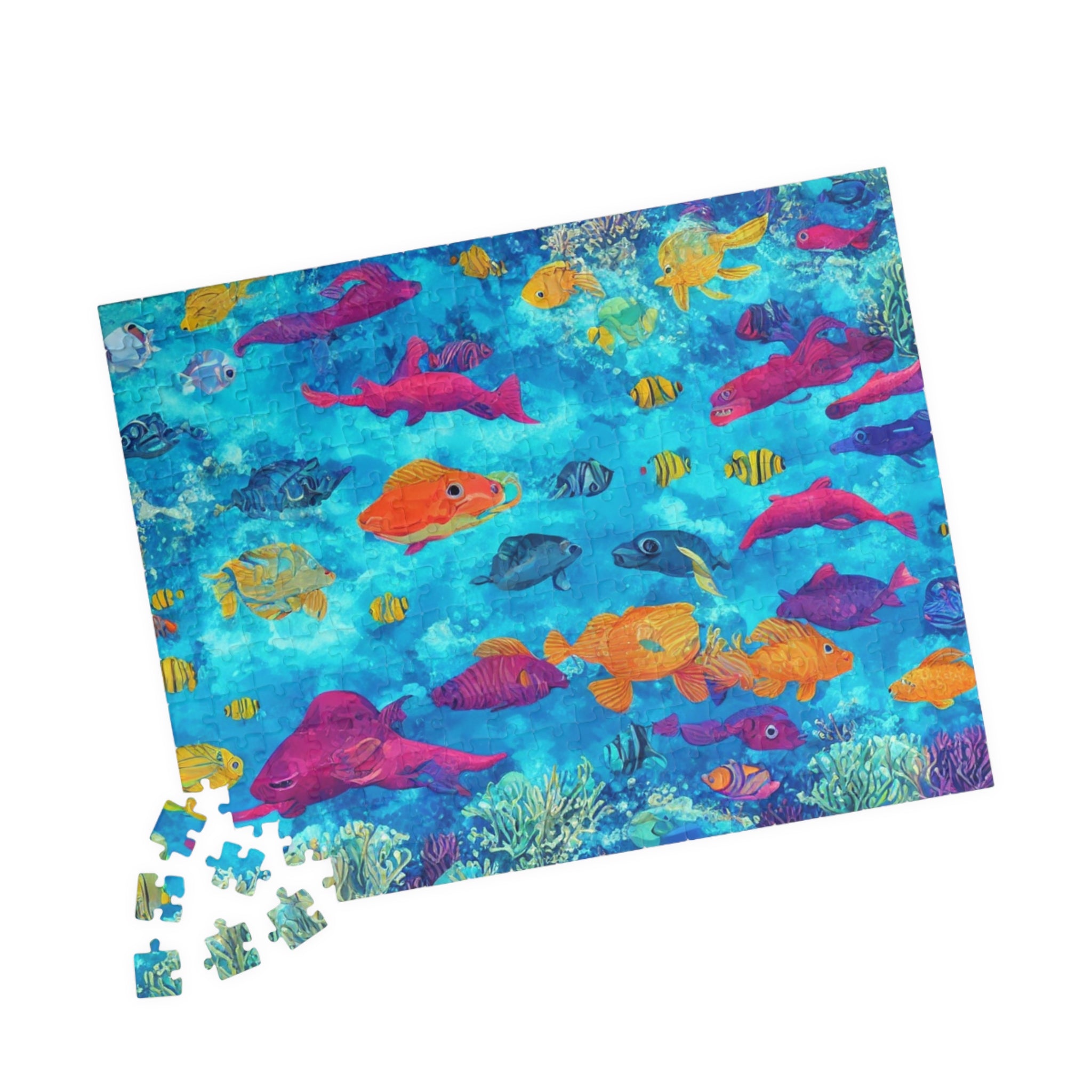 Colorful Underwater Sea life Puzzle