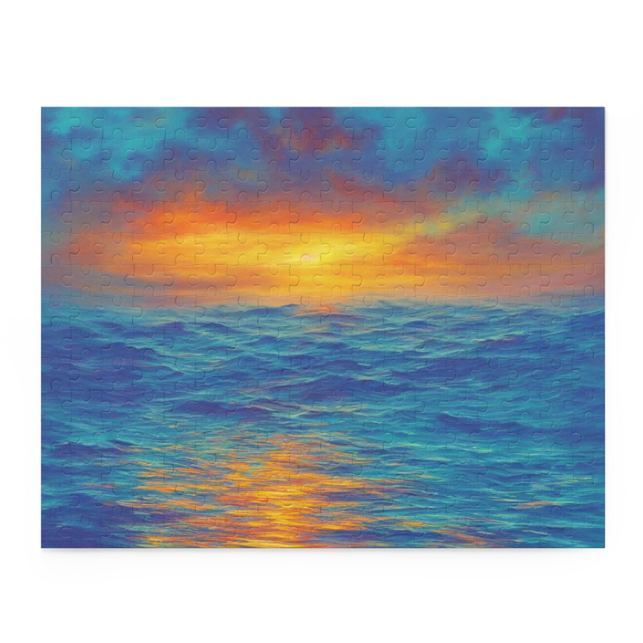 Ocean Sunrise Puzzle Series 4