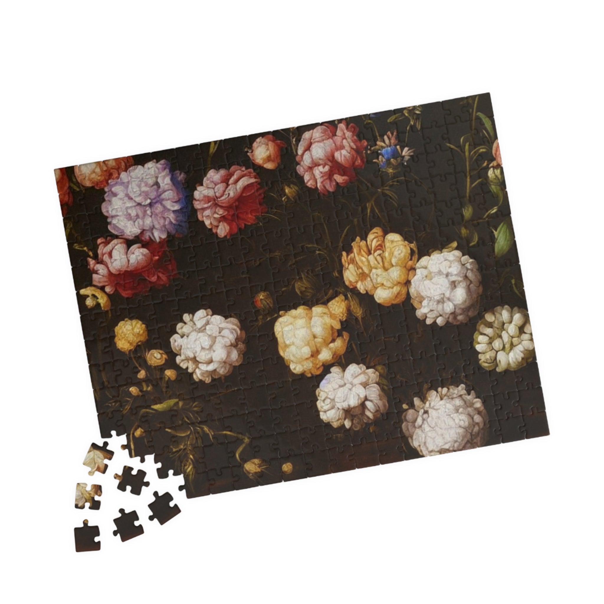 Flowers in the shadows Series 1 of 4 Puzzle (110, 252, 520, 1014-piece)