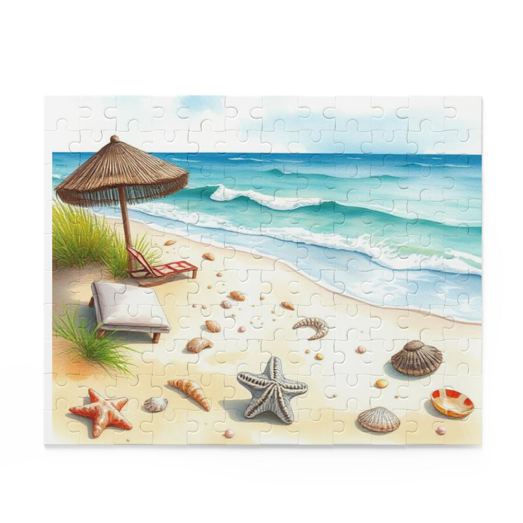 Beach Scene- Relaxing Coastal Series 2