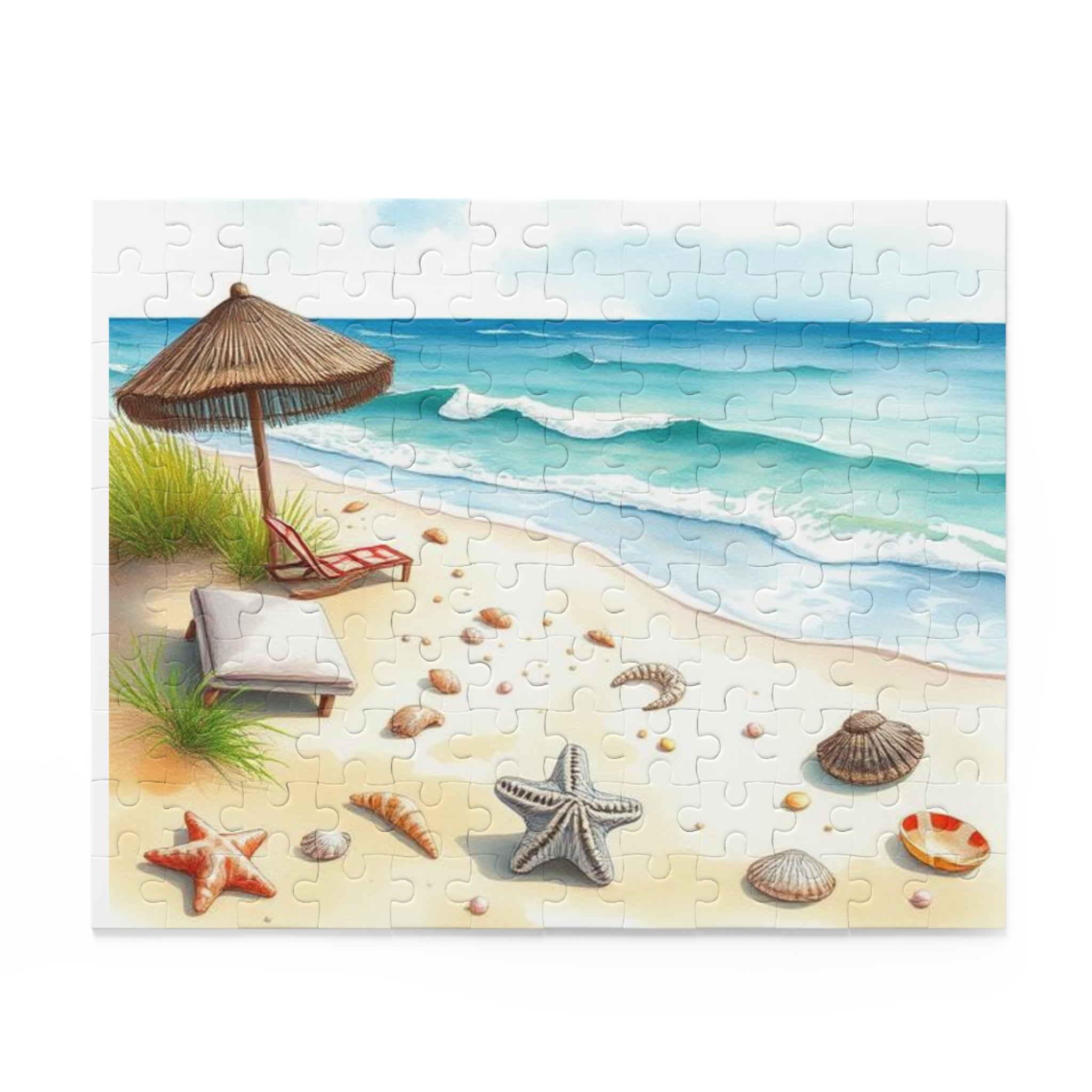 Beach Scene- Relaxing Coastal Series 2