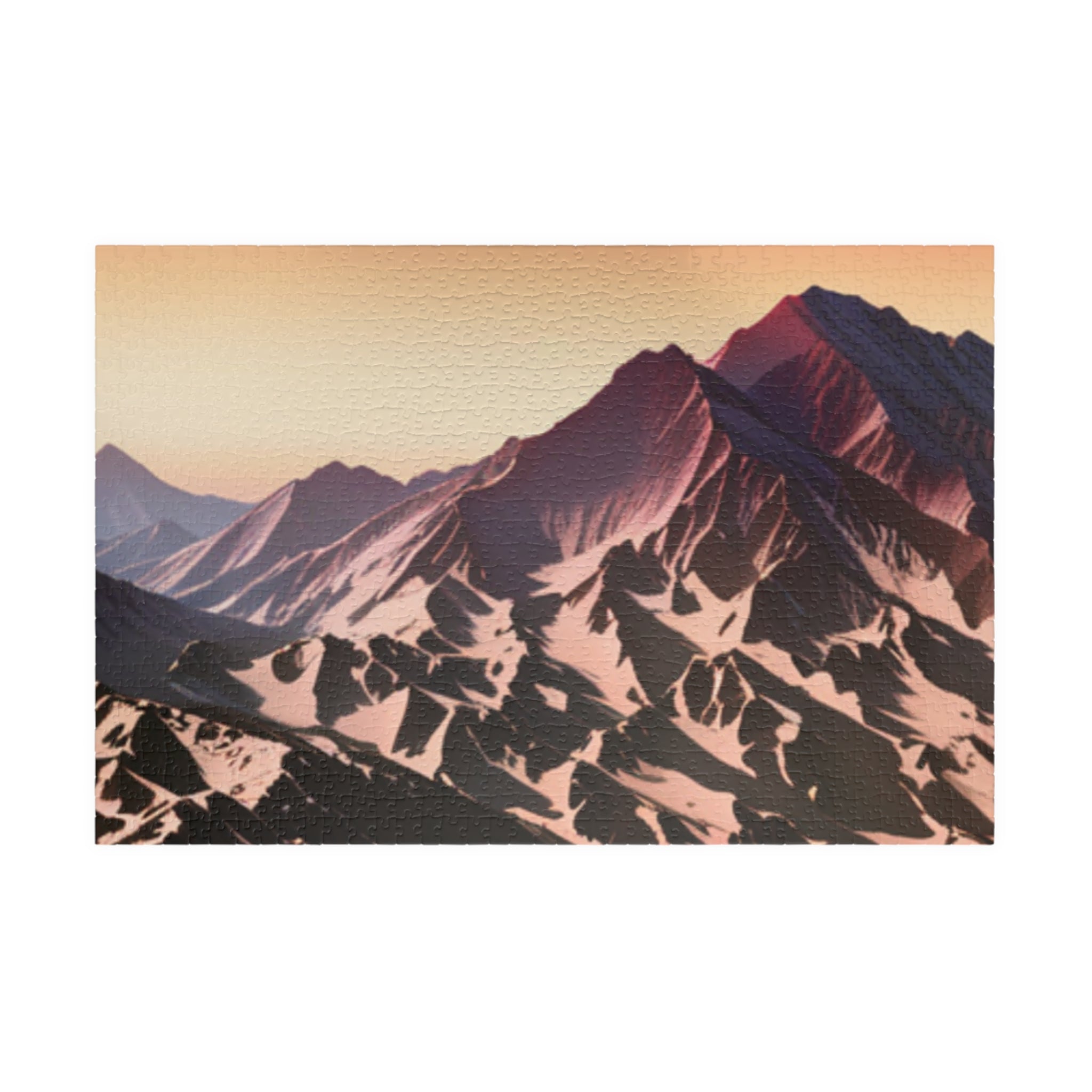 Morning light Mountain Puzzle (110, 252, 520, 1014-piece)