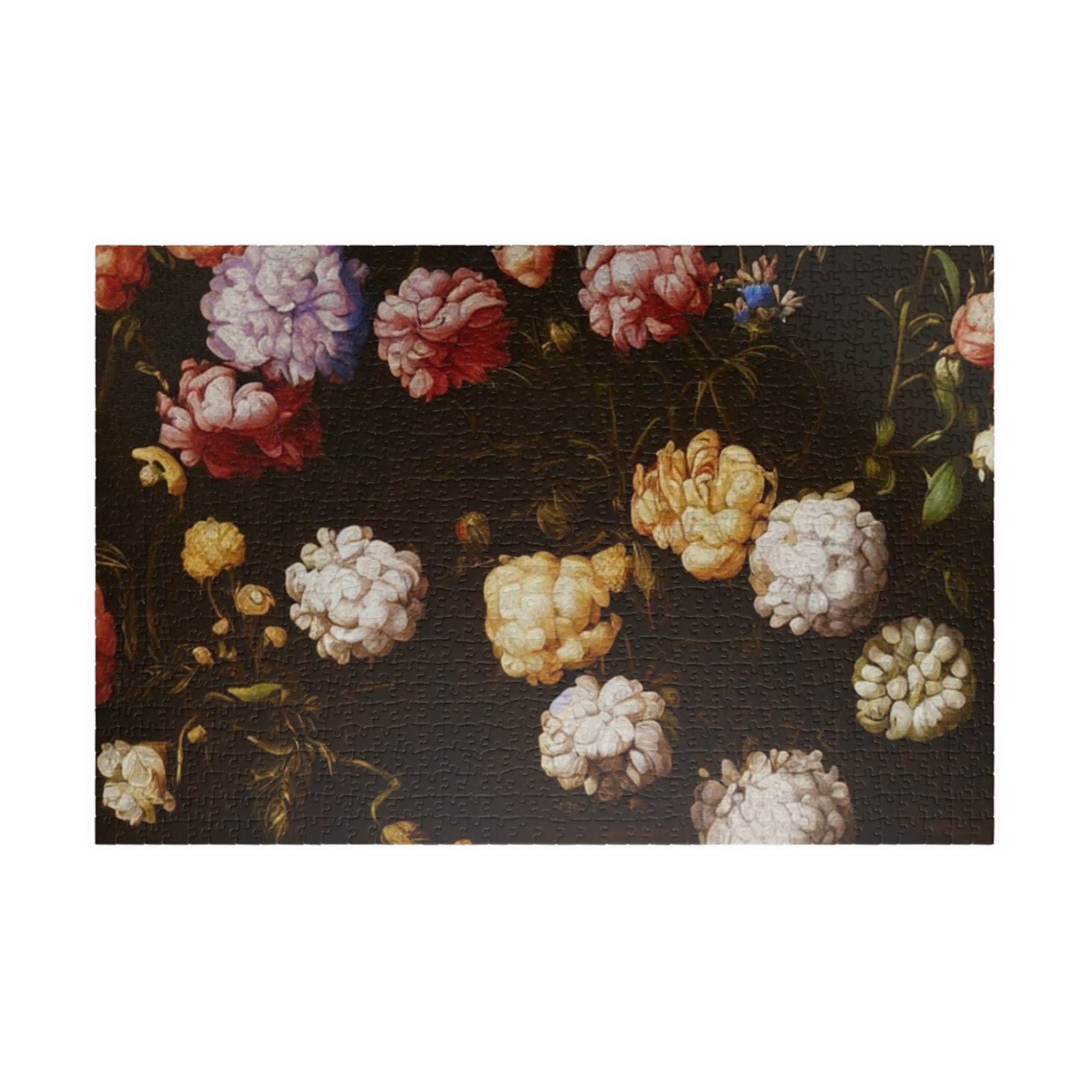 Flowers in the shadows Series 1 of 4 Puzzle (110, 252, 520, 1014-piece)