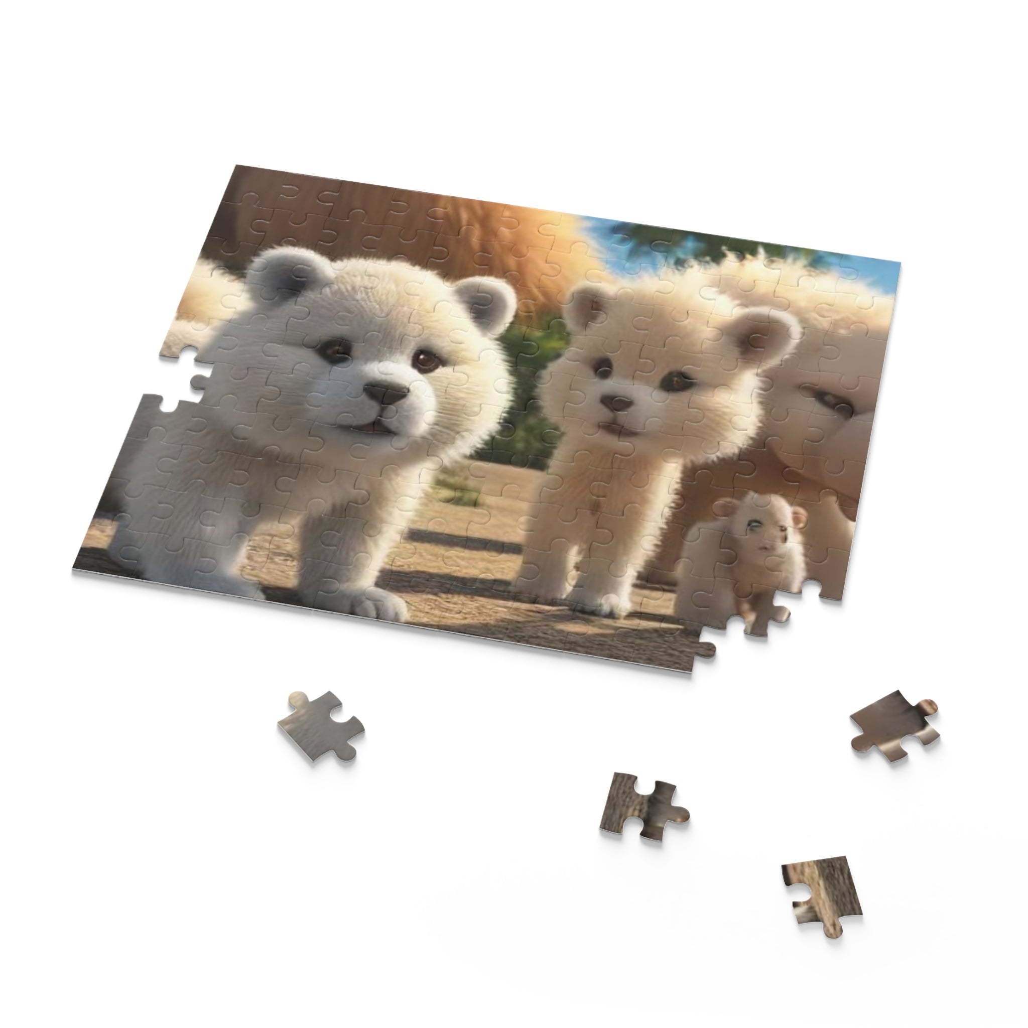 Fluffy Carton Critter Puzzle
