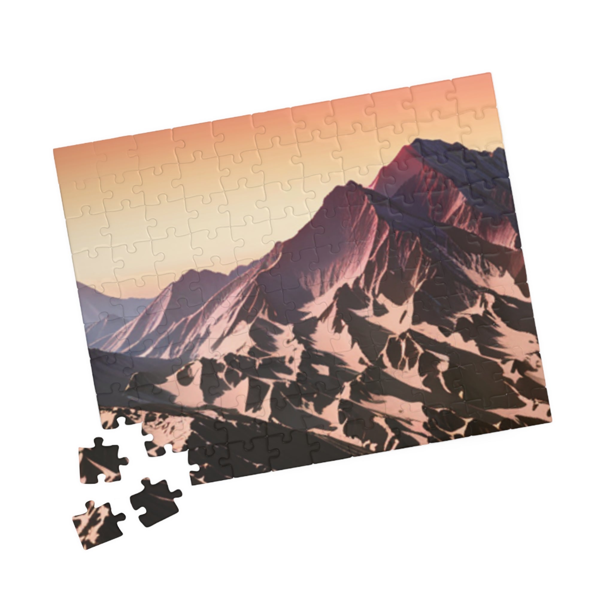 Morning light Mountain Puzzle (110, 252, 520, 1014-piece)