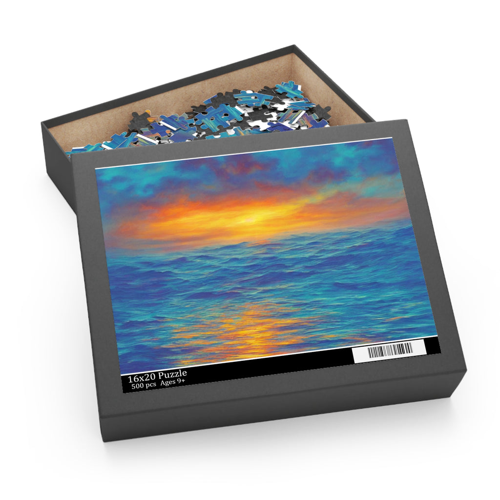 Ocean Sunrise Puzzle Series 4