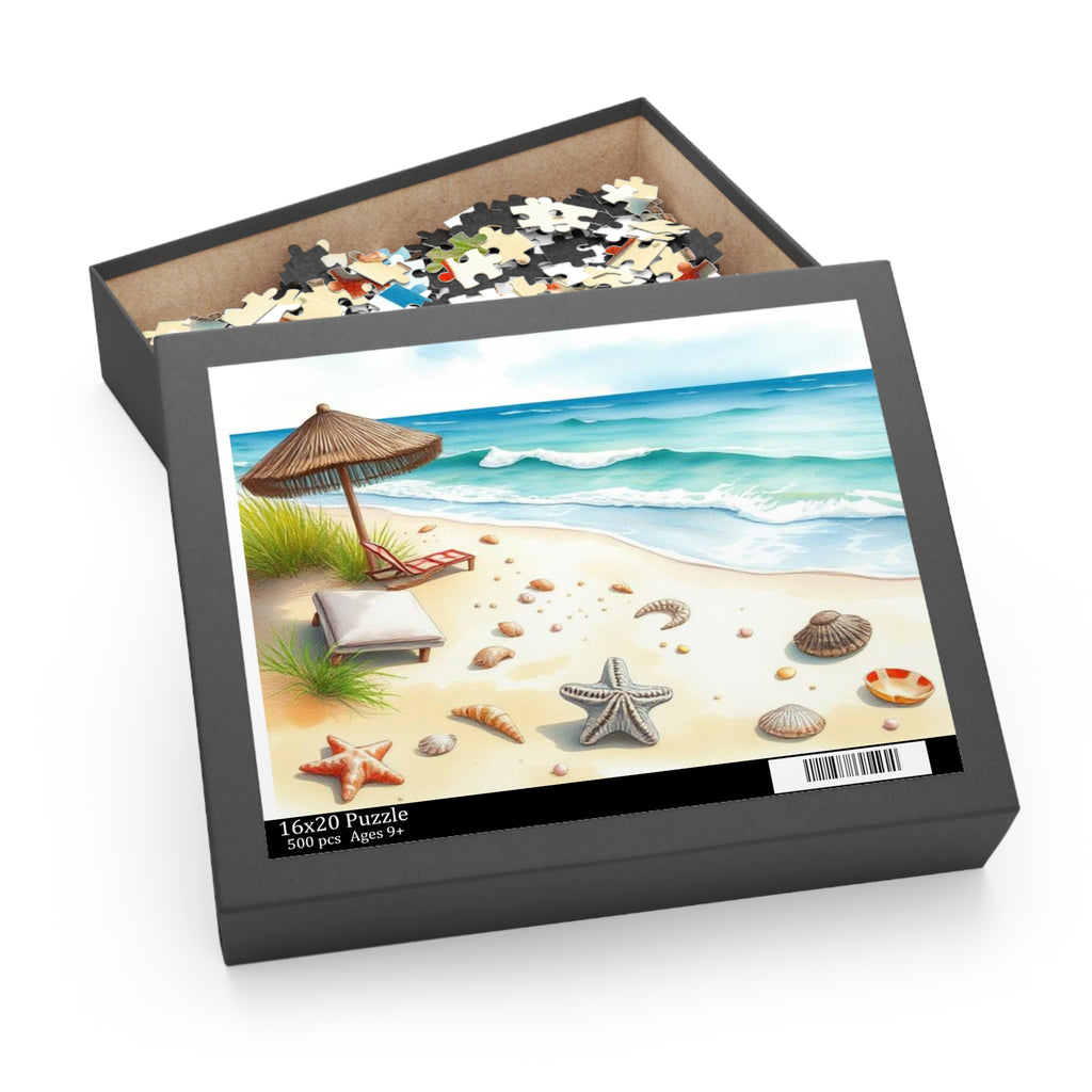 Beach Scene- Relaxing Coastal Series 2