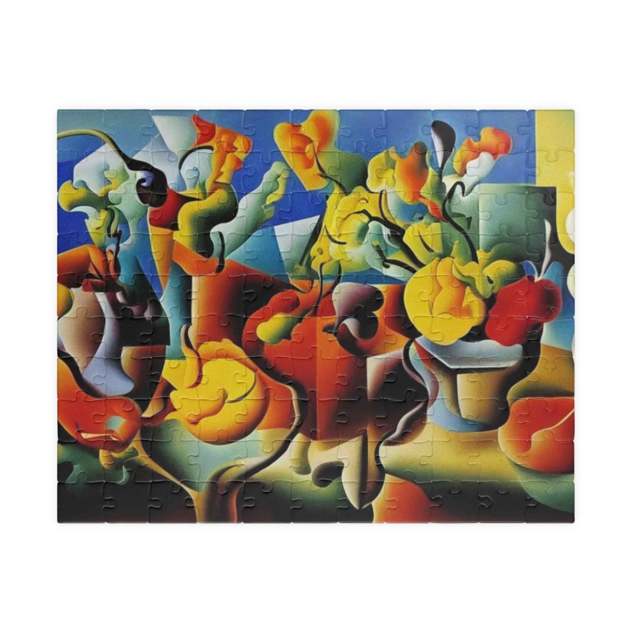 Abstract Flowers Series 3 Puzzle (110, 252, 520, 1014-piece)