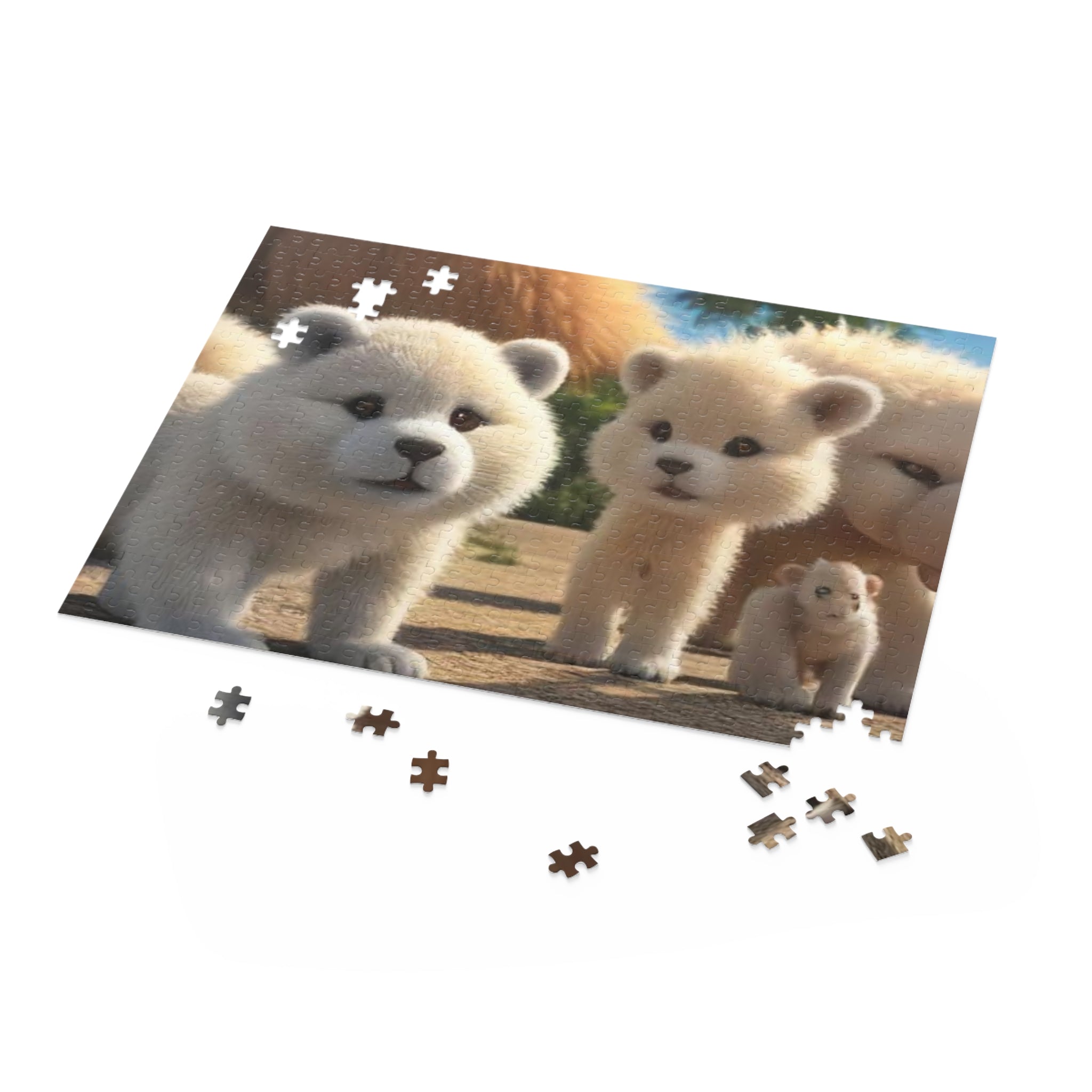 Fluffy Carton Critter Puzzle