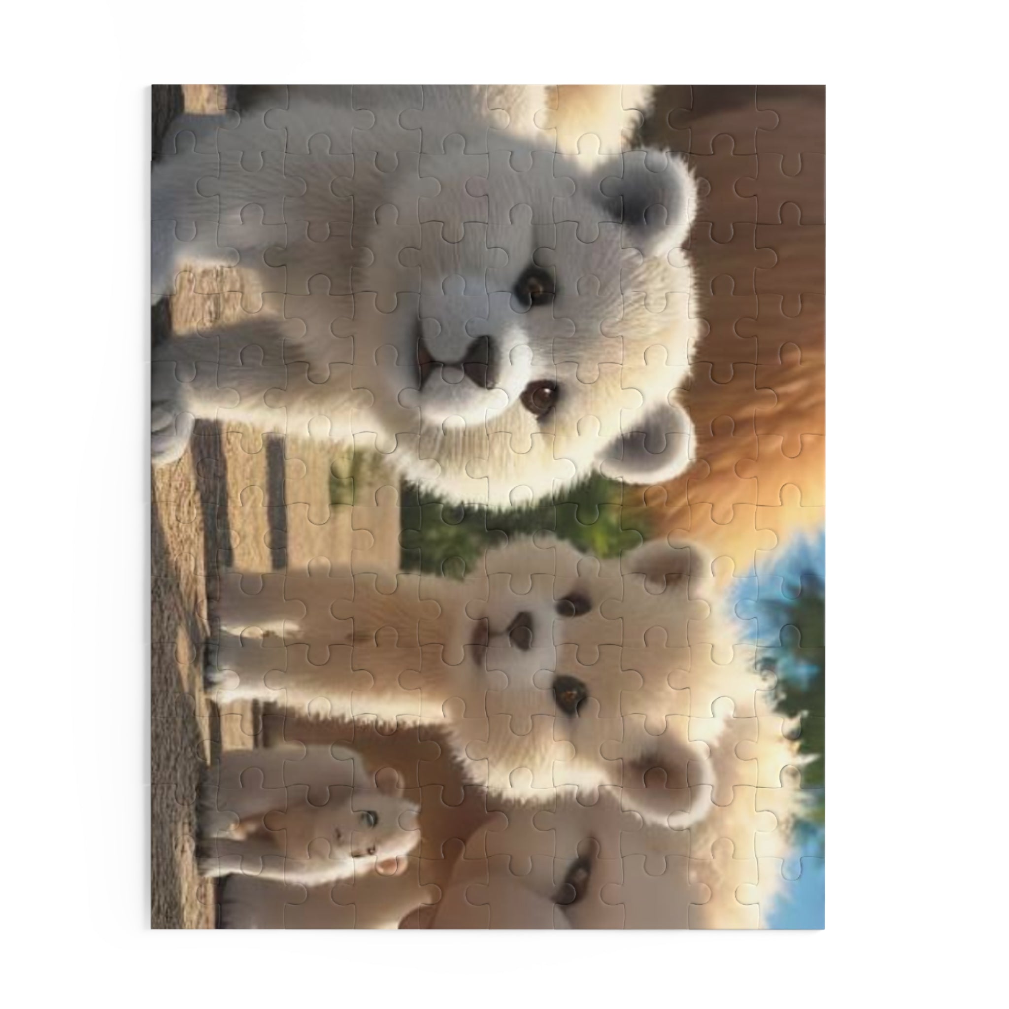 Fluffy Carton Critter Puzzle