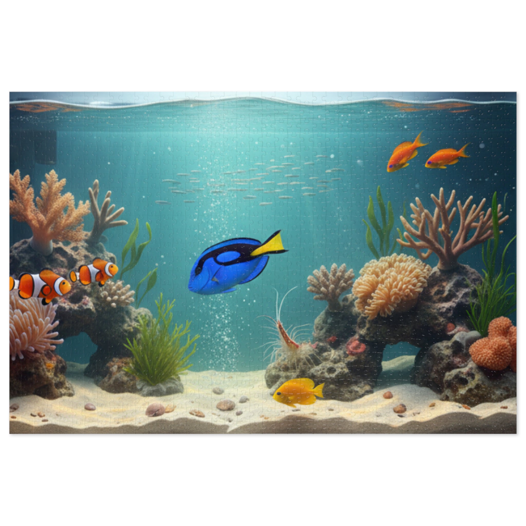 Underwater Reef Aquarium Jigsaw Puzzle —