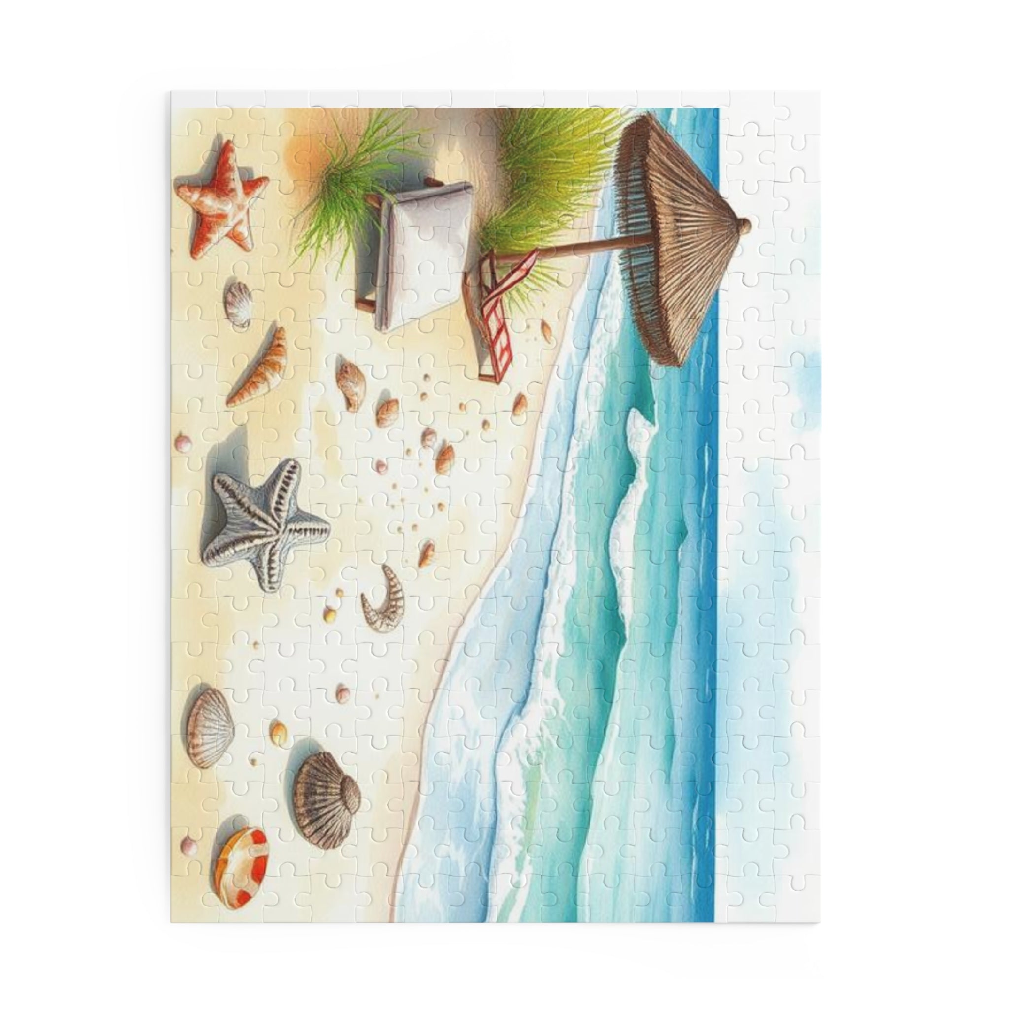 Beach Scene- Relaxing Coastal Series 2