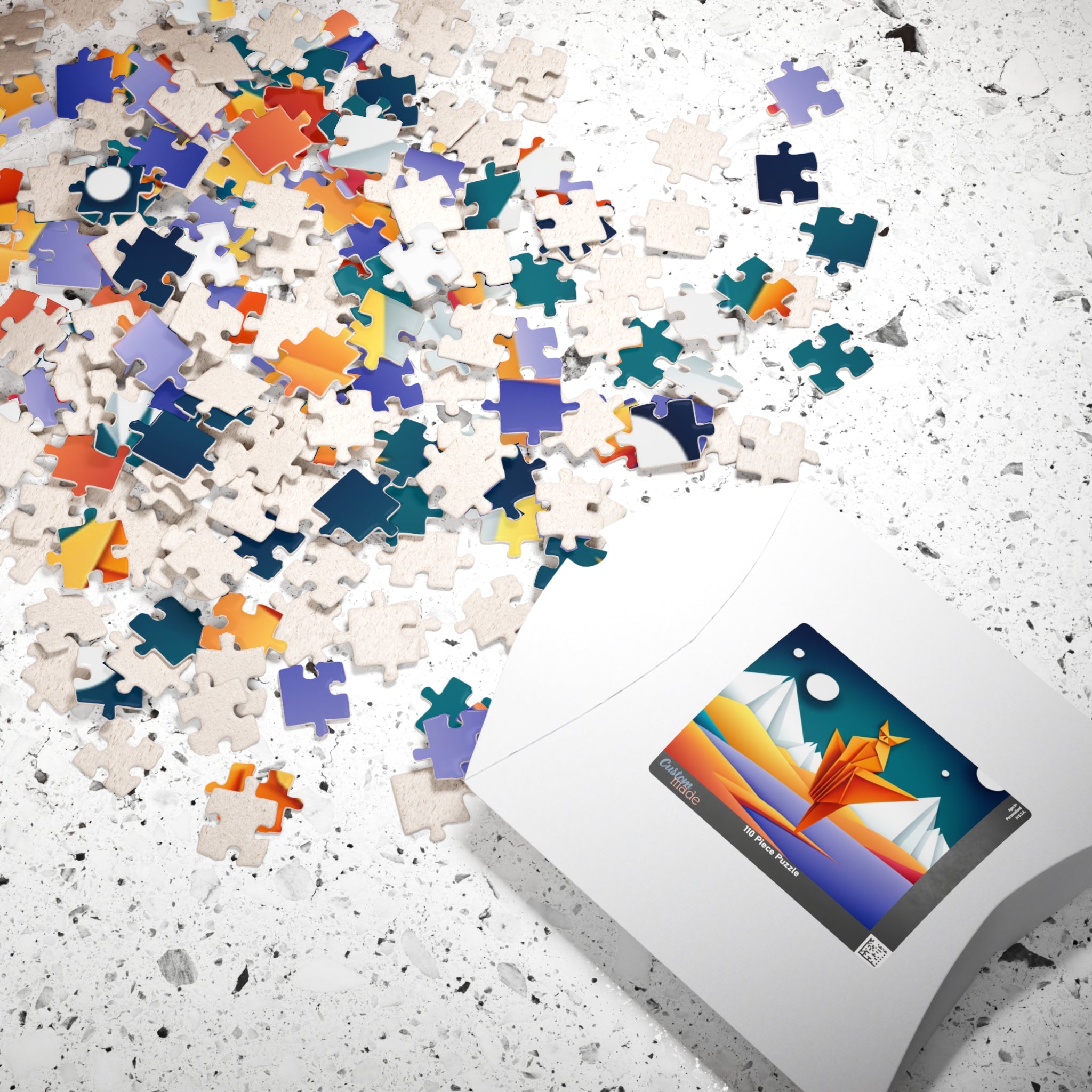 Children's Origami Animals Puzzle